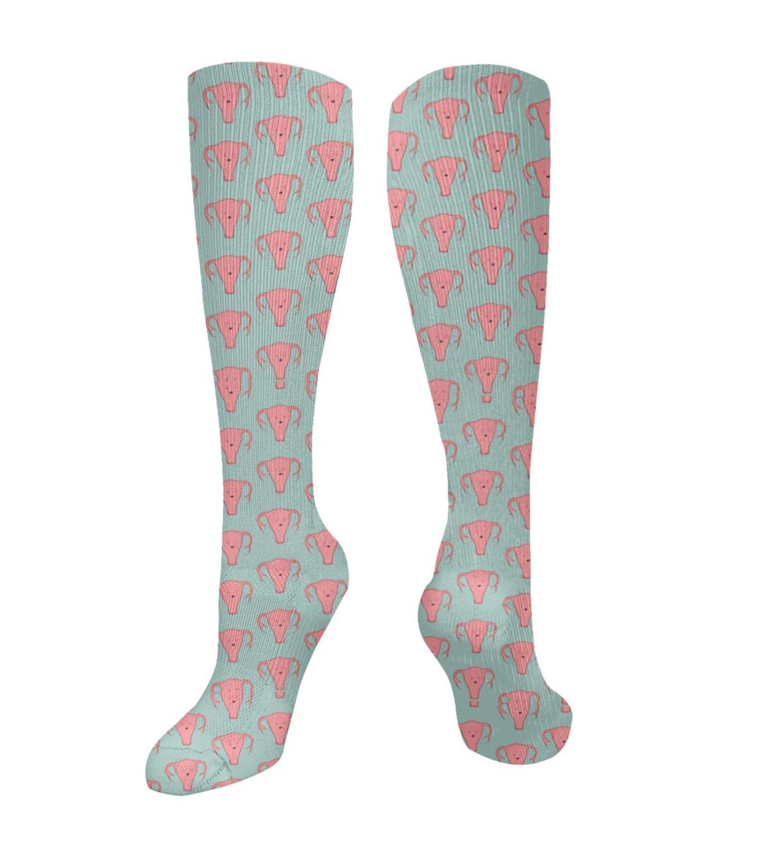 Uterus Compression Socks for Men & Women | 15-20 mmHg Support for Running & Cycling | Size 10463 - Buy Online on GoSupps.com