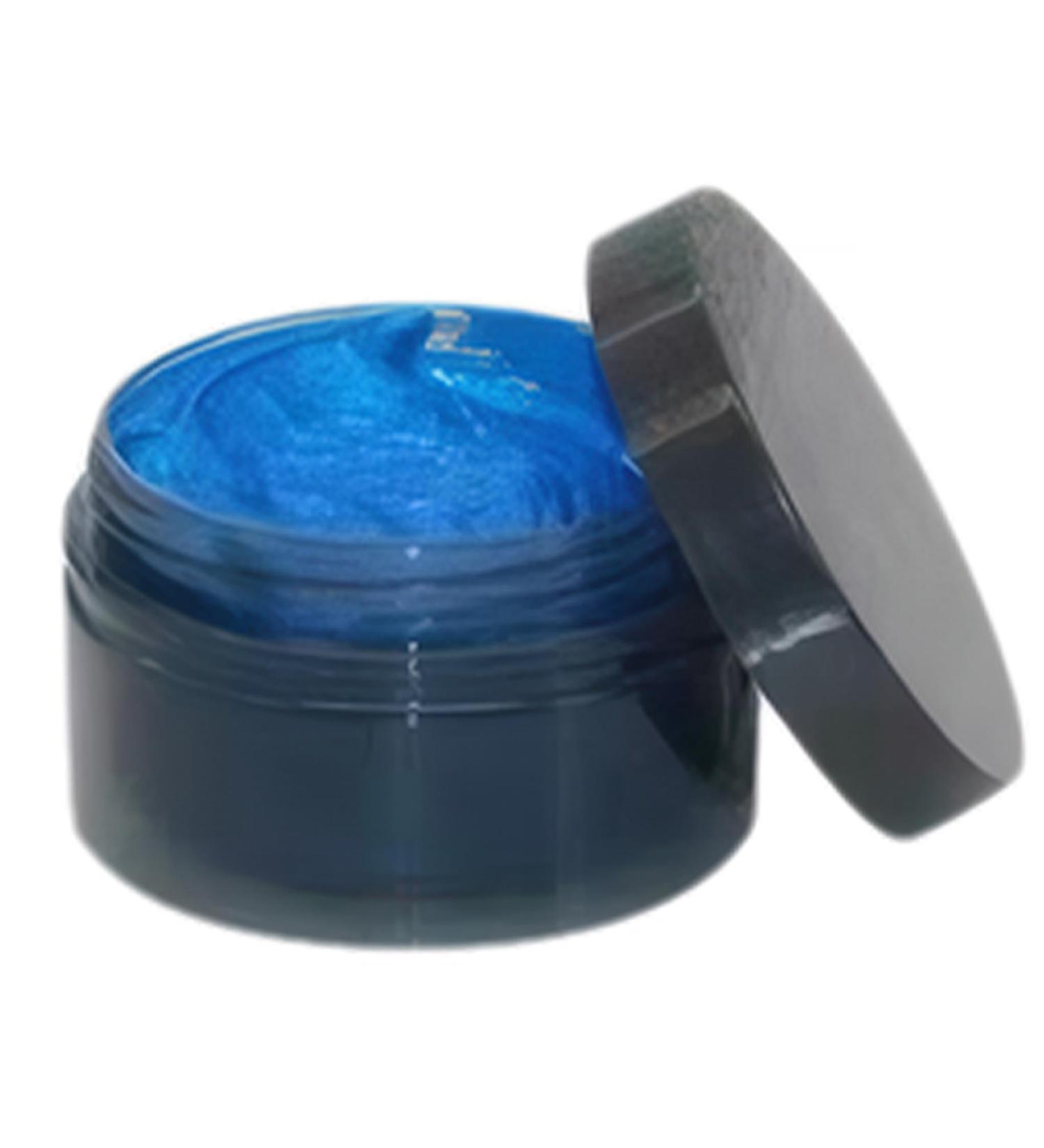 Temporary Blue Hair Color | Water Soluble Hair Wax for Kids Women & Men | Quick Drying Wash Out Hair Dye - Buy Online on GoSupps.com