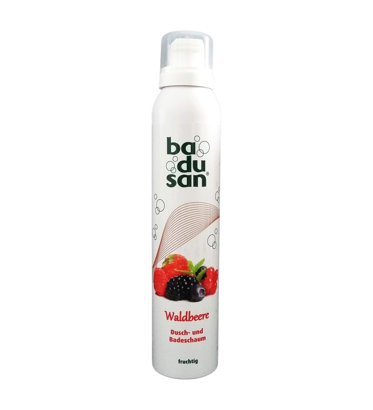 Ba du san Badusan Forest Berry Shower Foam 200ml shower gel bath and shower gel pH neutral
