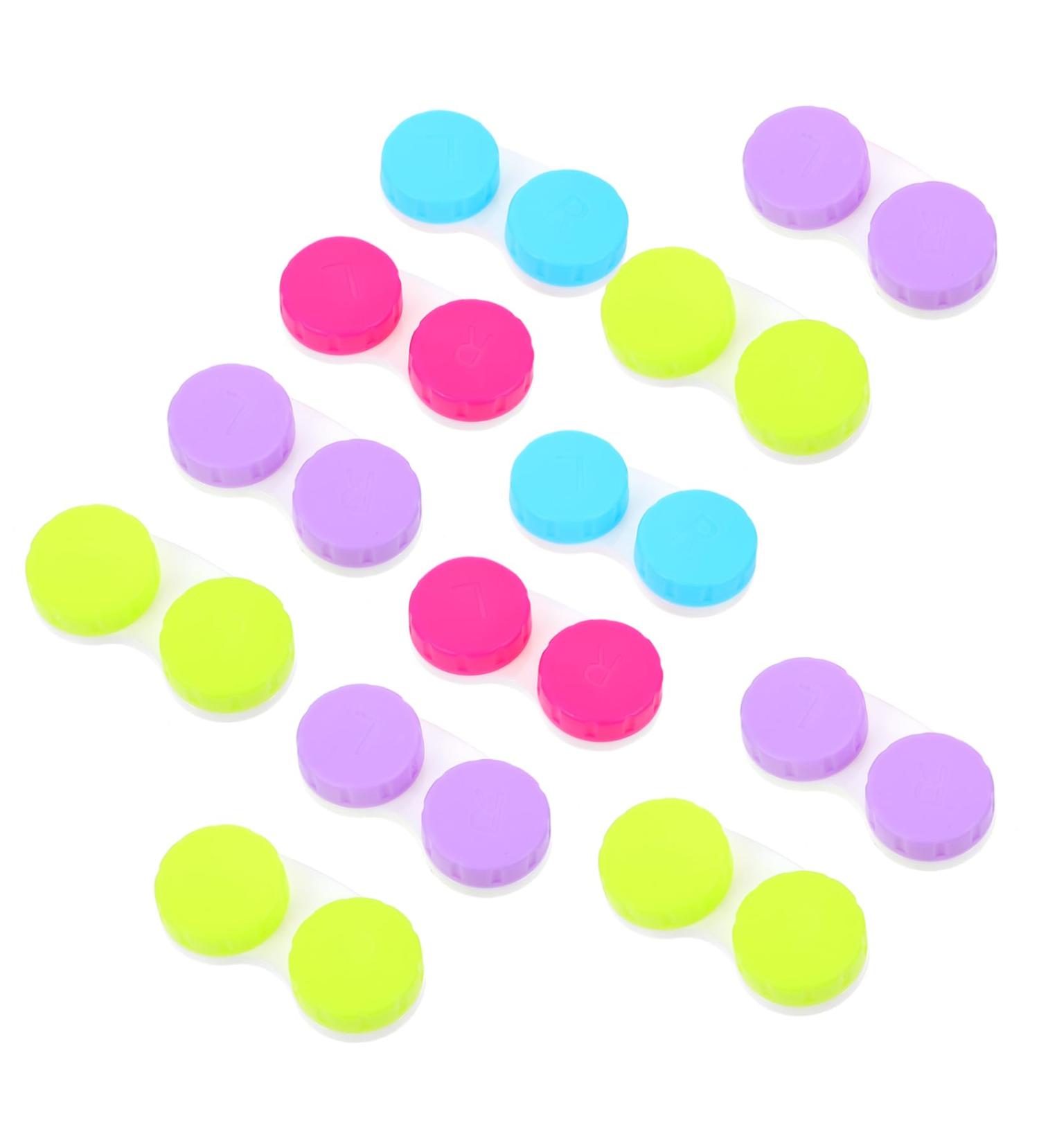 Buy Healvian 90pcs Eye Case Kit - Left & Right Eye Containers | Travel Box - Durable Plastic Holders for Contact Lenses - Buy Online on GoSupps.com