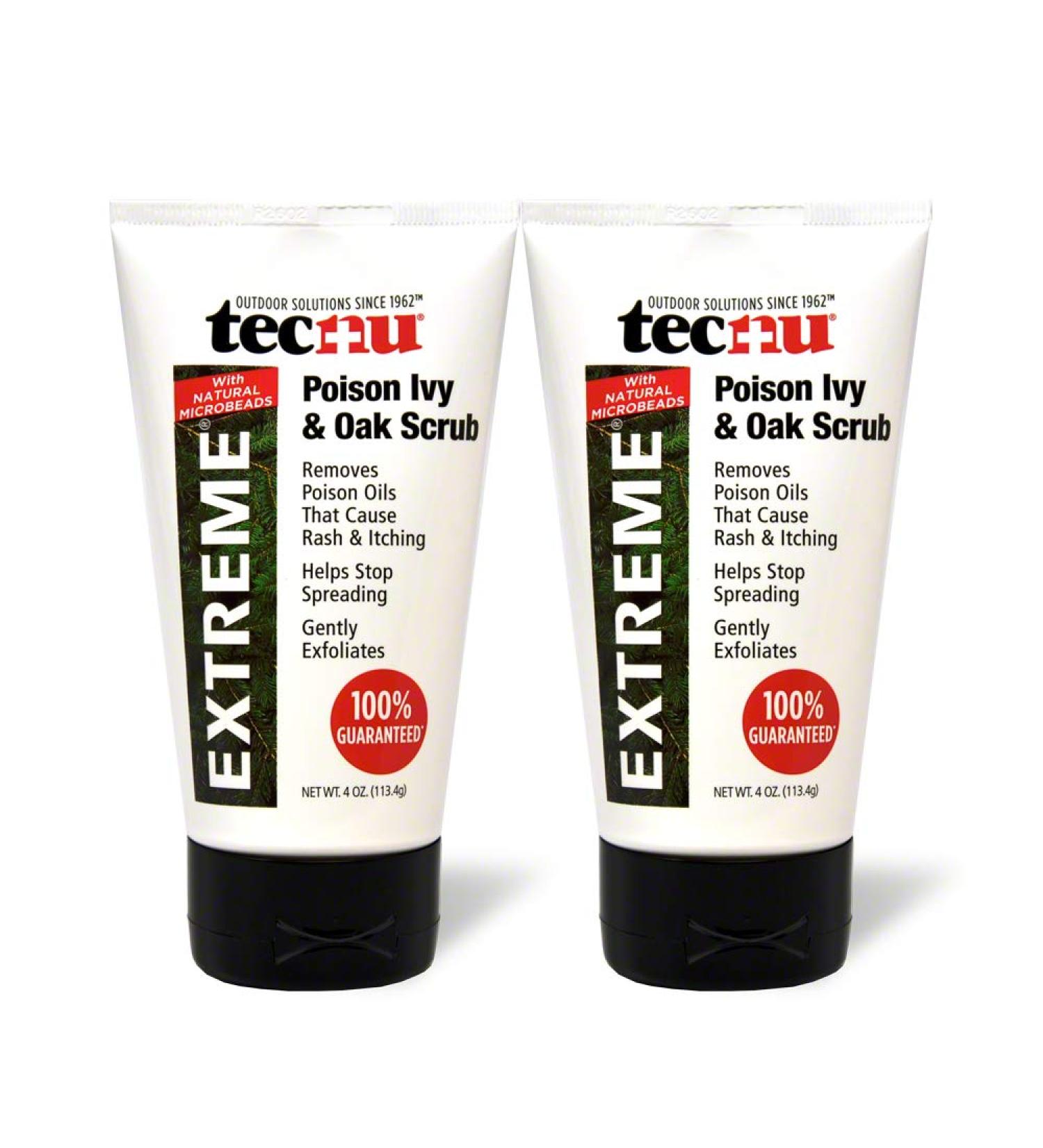 Tecnu Extreme Poison Ivy Oak Scrub - 4-Ounce Tube (Pack of 2) | Removes Toxin, Prevents Rash - Buy Online on GoSupps.com