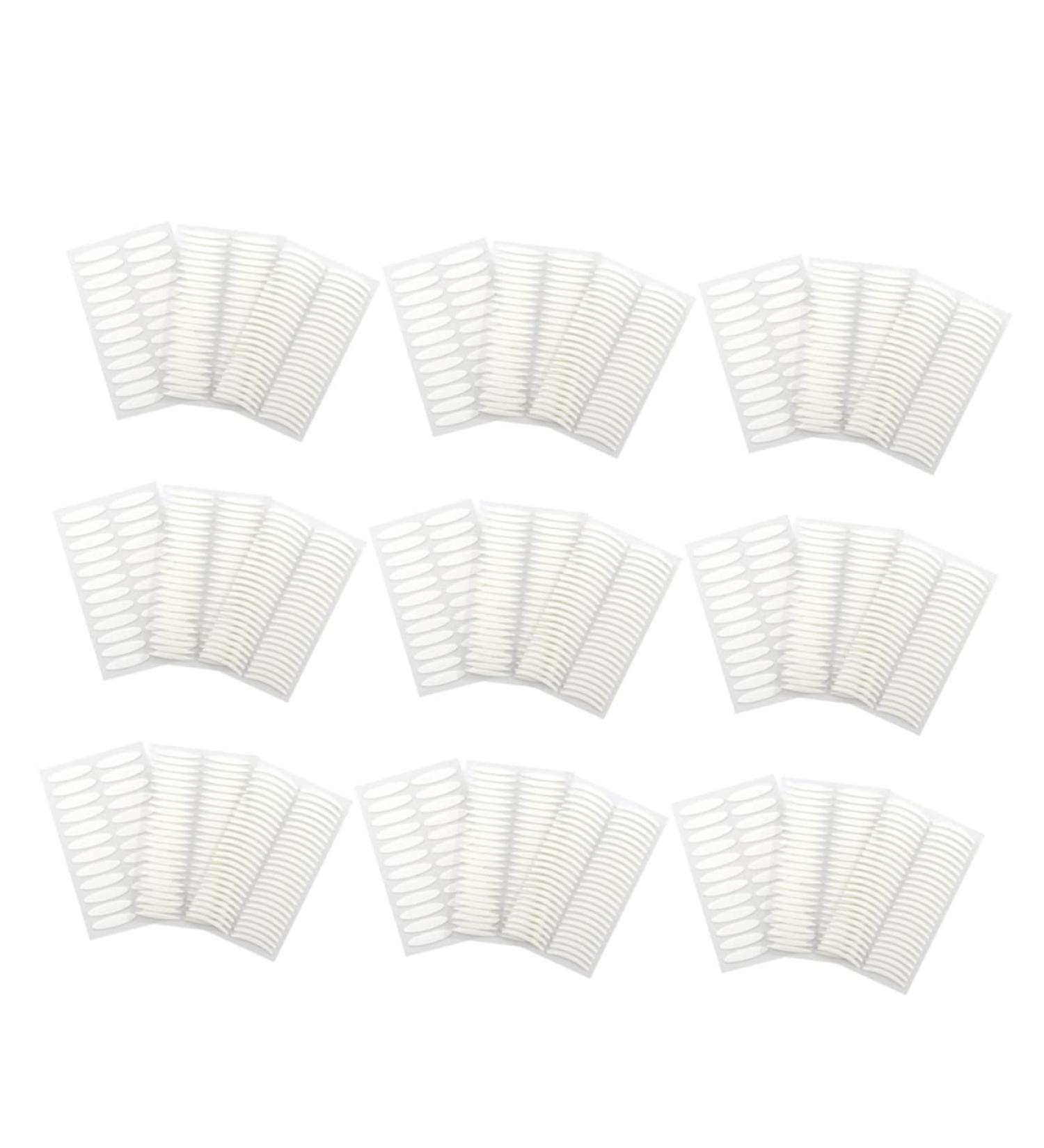  BIUDECO 60 sheets Double Eyelid Sticker Transparent Double-Sided Adhesive Strips for Invisible and Natural Eyelids Non-Stain Stickers for Women and Girls - Buy Online on GoSupps.com