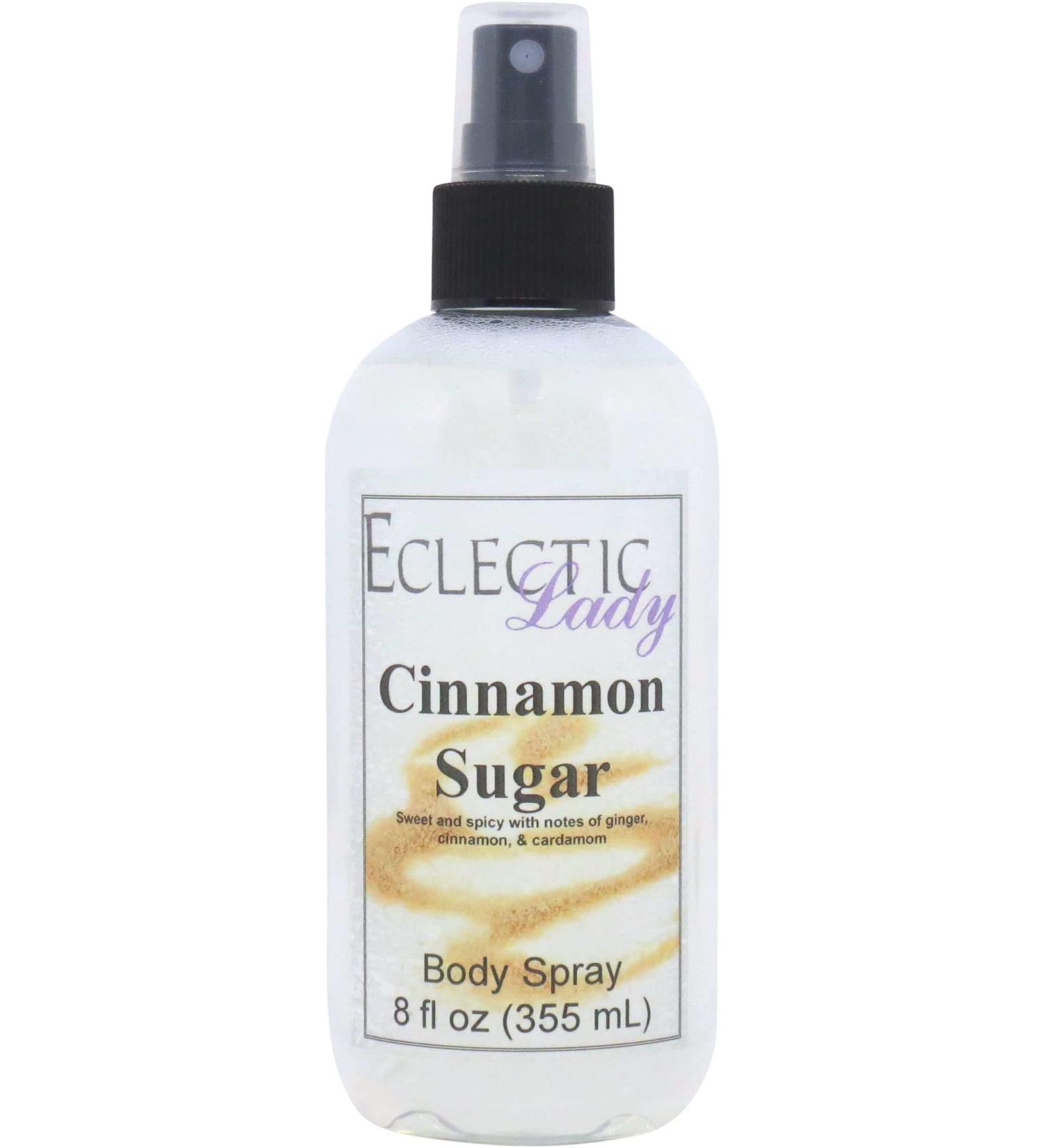 Cinnamon Sugar Body Spray 8 ounces Body Mist for Women with Clean Light & Gentle Fragrance Long Lasting Perfume with Comforting Scent for Men & Women Cologne with Soft Subtle Aroma For Daily Use 8 Fluid Ounces - Buy Online on GoSupps.com