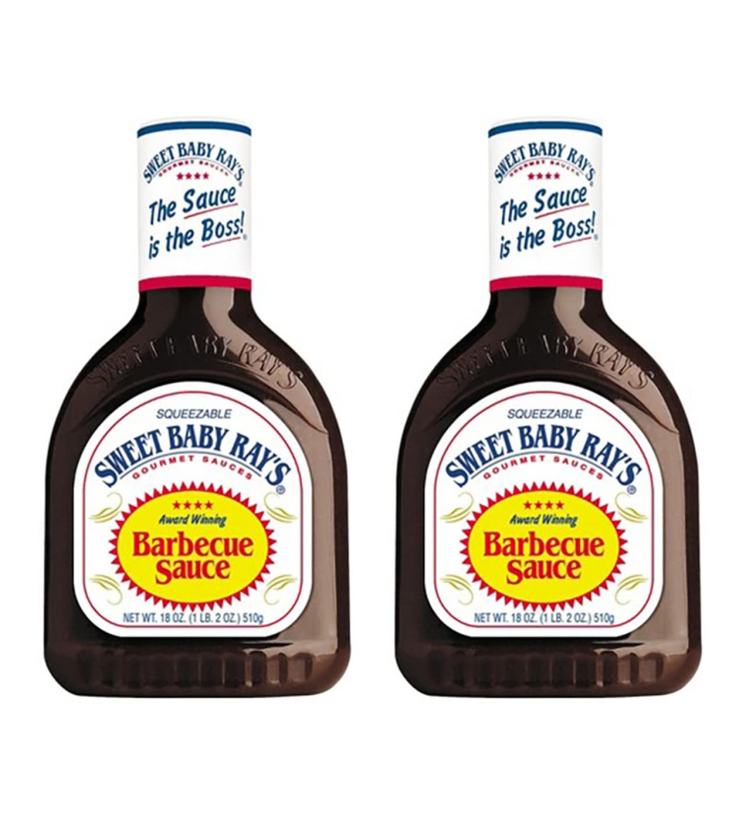 The Bramble Bay Sweet Baby Ray's Original Lot de 2 sauces barbecue gourmandes parfaites pour les recettes familiales 510 g - Buy Online on GoSupps.com