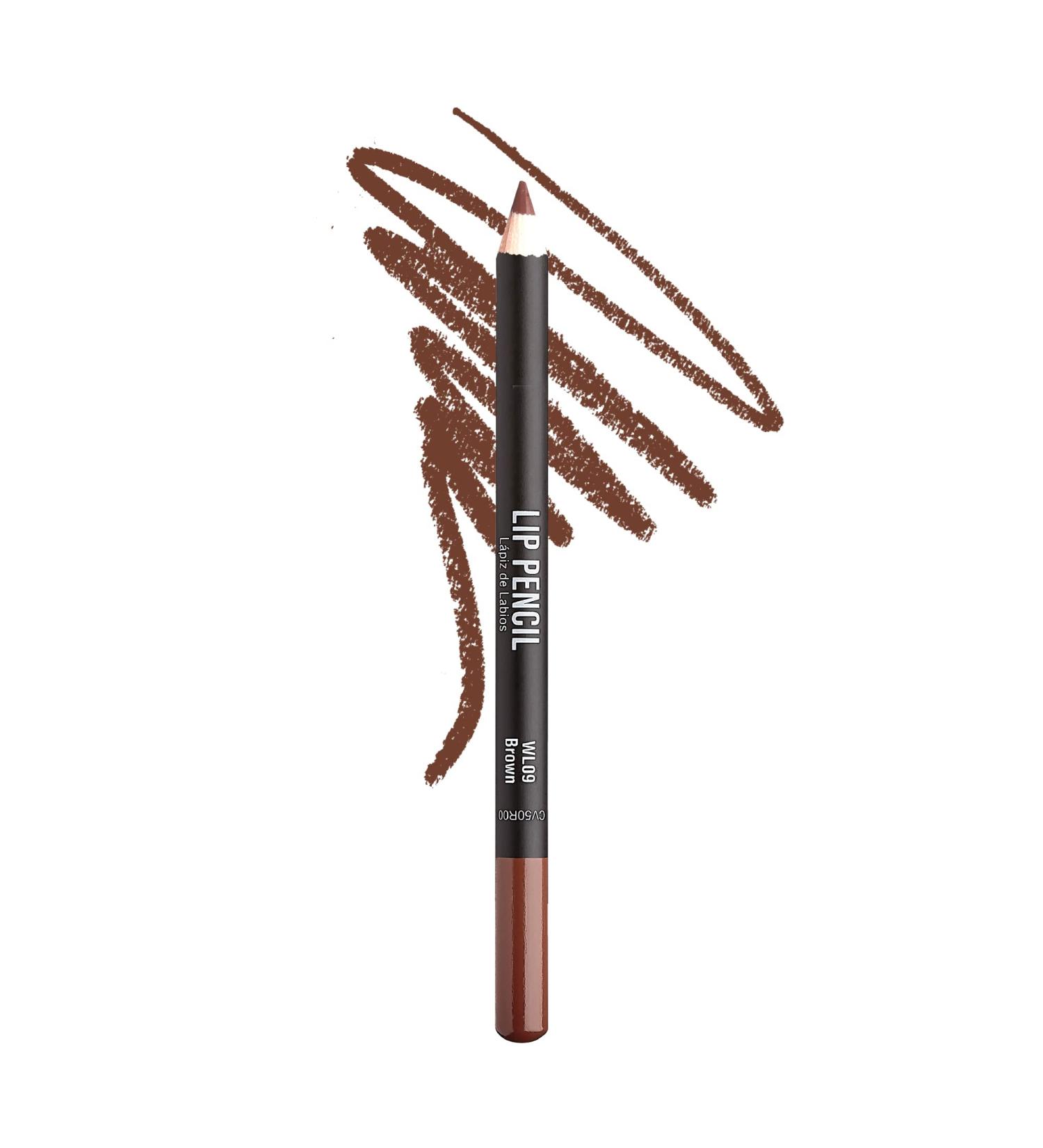 kiss new york Professional Slim Lip Pencil - Creamy Soft Lip Liner for Smooth & Long-Lasting Rich Brown Lip Color - Natural Makeup, Water-Resistant Lip Crayon - Buy Online on GoSupps.com