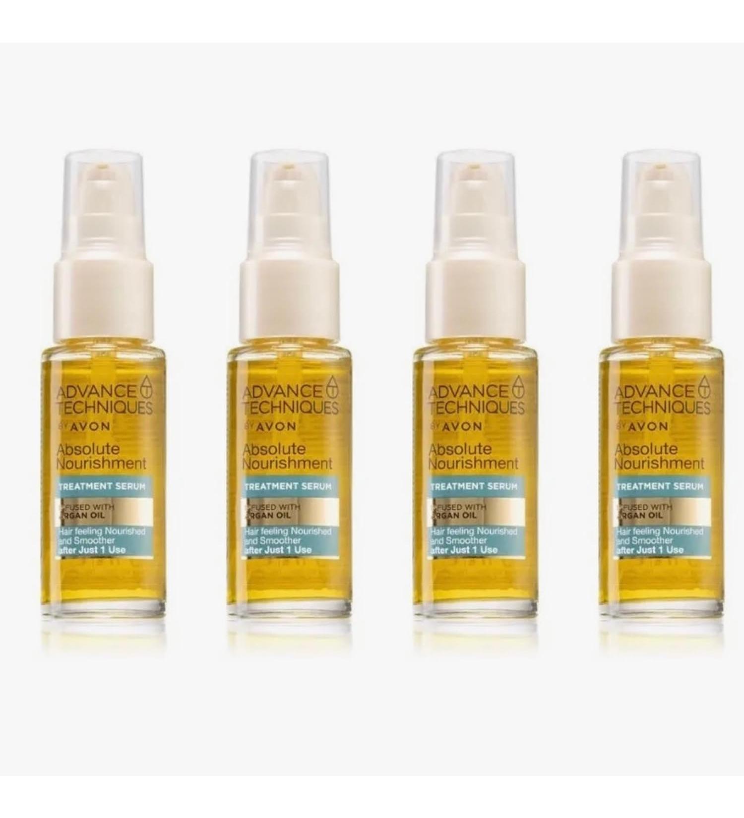 4x Avon Advance Techniques 360 Nourishment Moroccan Argan Oil Nourishing Hair Serum - Buy Online on GoSupps.com