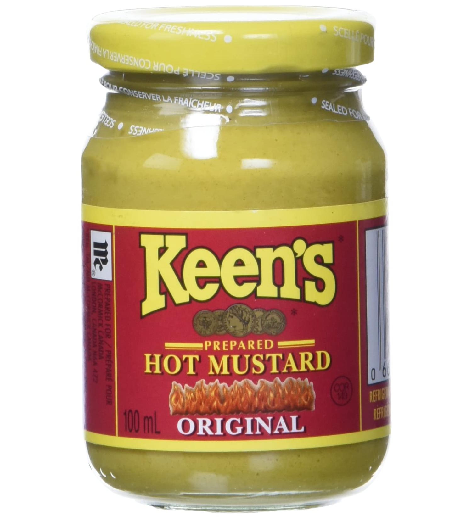 Keen's Prepared Hot Mustard 100ml - Buy Online on GoSupps.com