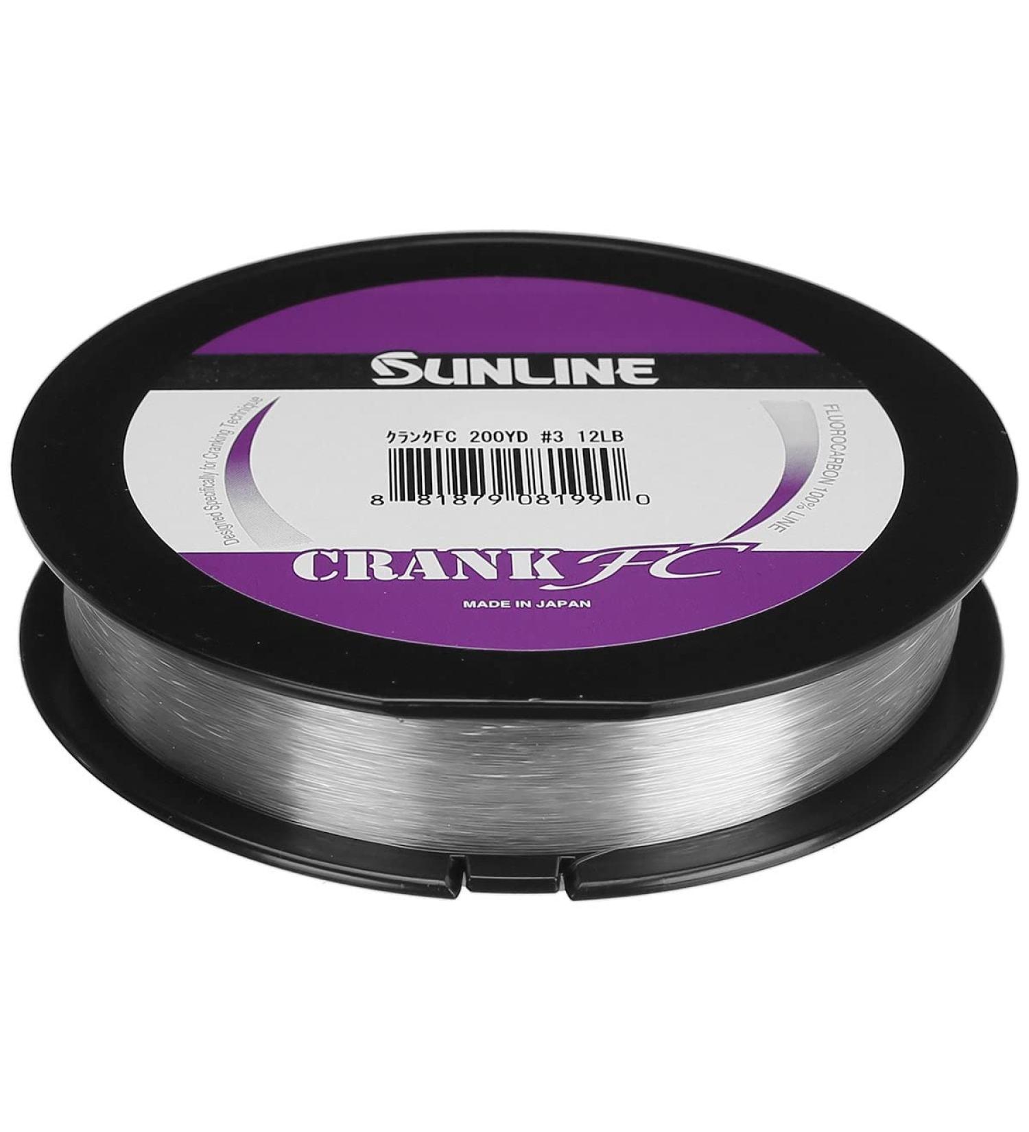Sunline Crank FC Fluorocarbon Line 200 Yards 12 Pound