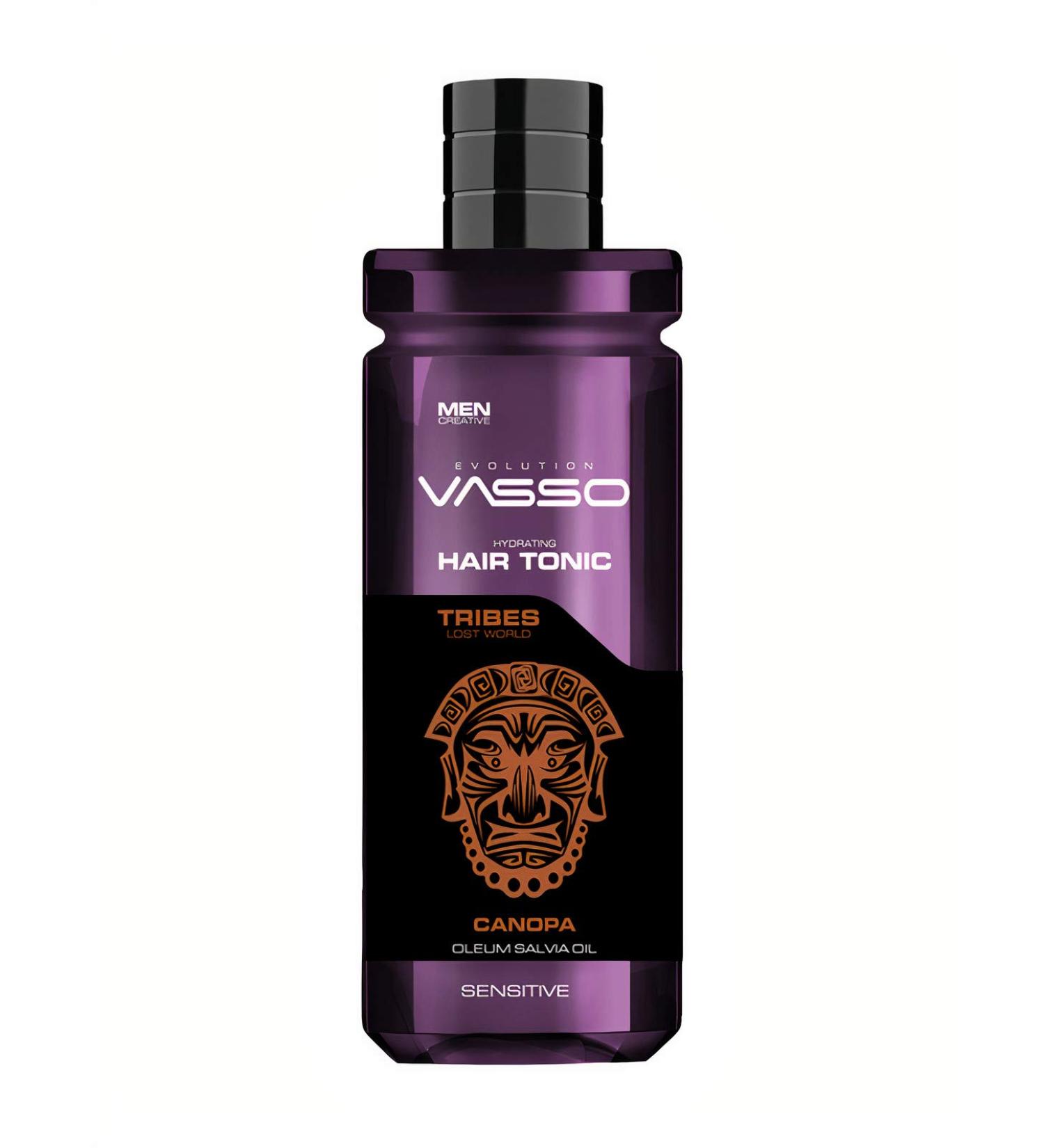 Vasso Hair Wave - Tribes Lost World - Hydrating Hair Tonic Sensitive Canopa Edition 270ml - Vasso Creative Evolution