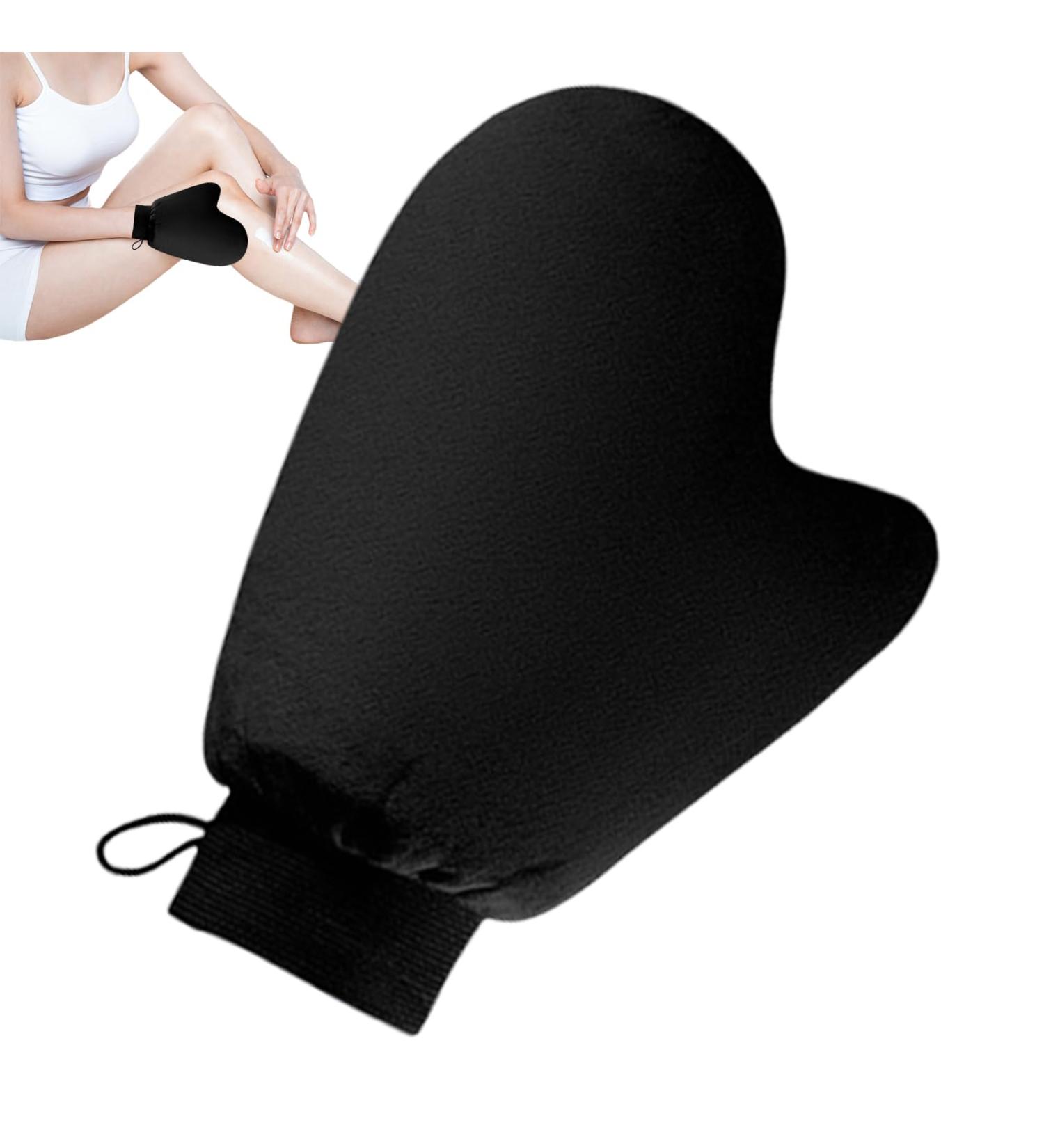 Tanner Mitt Mitt d'auto-tannage - Applicateur de de lotion Tan avec poignet lastique Sunless Body Tanner Spray and Mousse Applicateur pour les femmes Girls Girls Place Camping Picnic Cycling Sports Noir - Buy Online on GoSupps.com