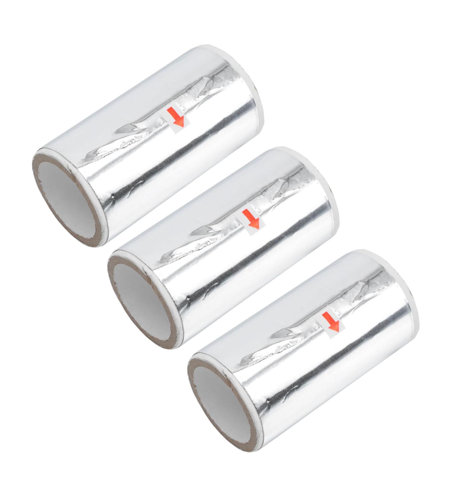 minkissy 3rolls Nail Foil Nail Remover Soak off Foils Tinfoil Nail Art Dip Remover Wrap Nail Dip Remover Gilding Flakes Nail Accessories Nail Wraps Tinfoil Tin Foil Nail Polish Scraper - Buy Online on GoSupps.com