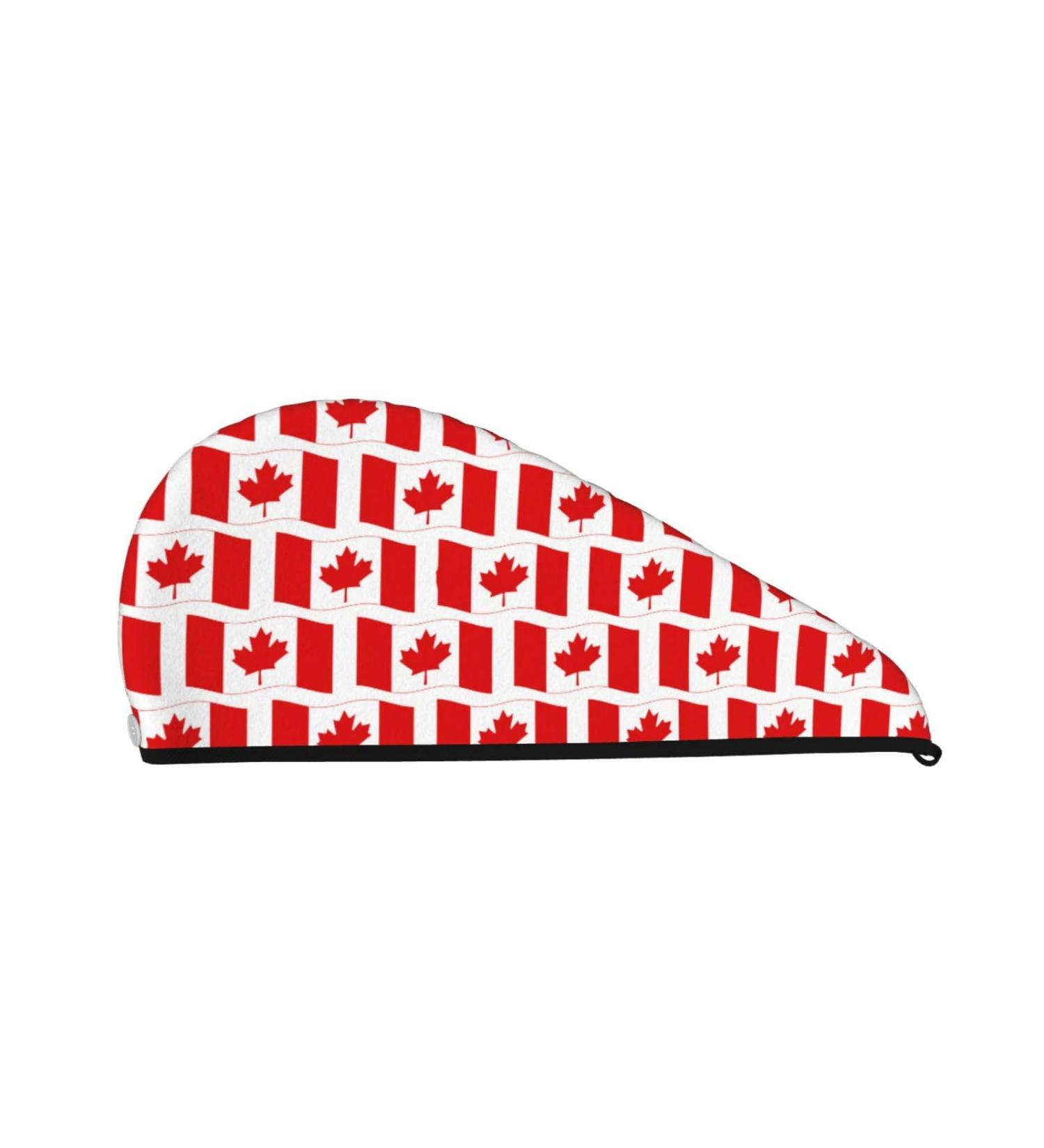 Canada Microfiber Hair Towel - Super Absorbent Coral Velvet Quick Dry Wrap for Long Curly & Thick Hair - Buy Online on GoSupps.com