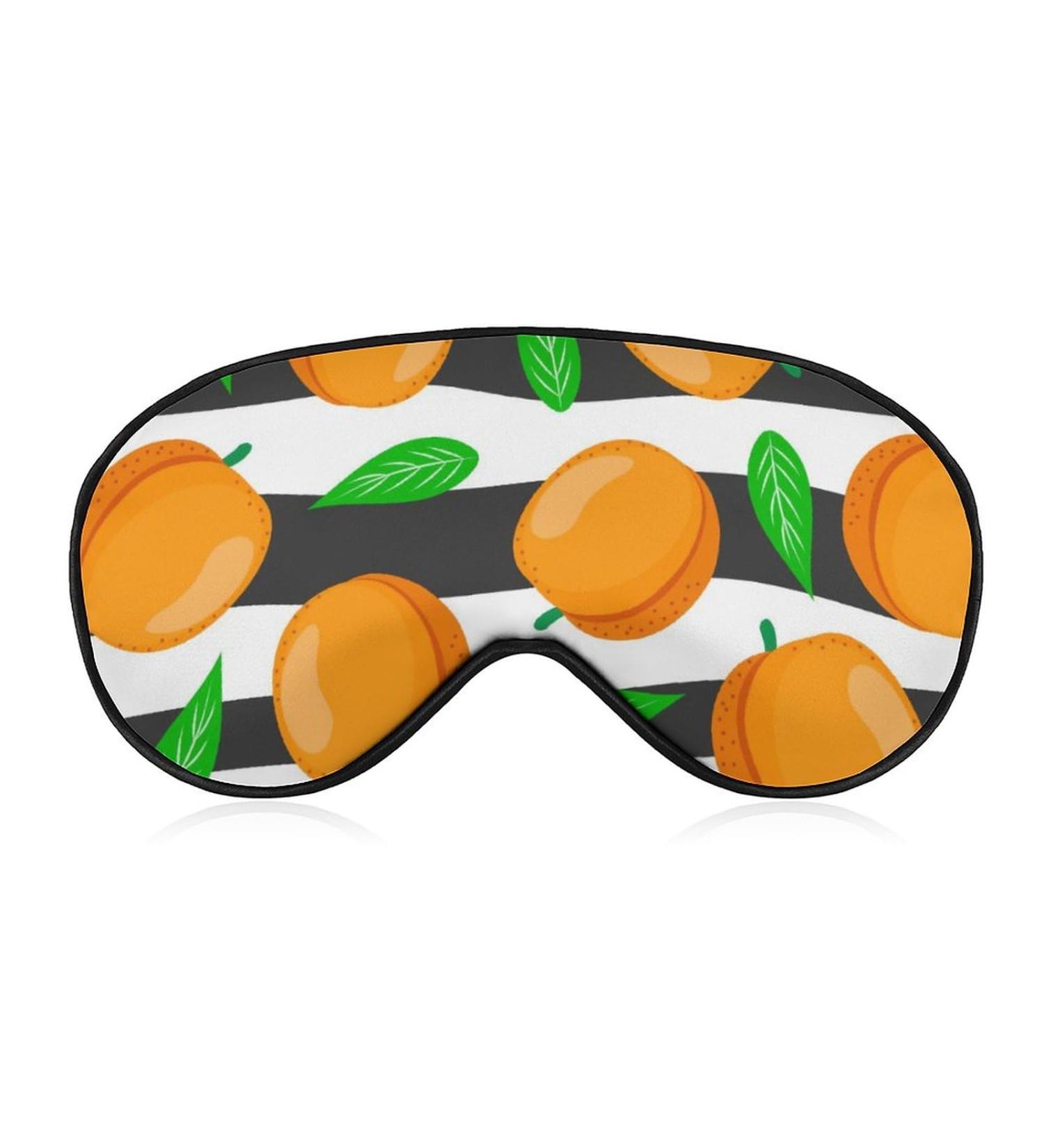 Peaches Sleep Mask - Adjustable Strap Eye Cover for Sleeping - Blocks Light for Night Travel and Naps - Men and Women - Buy Online on GoSupps.com