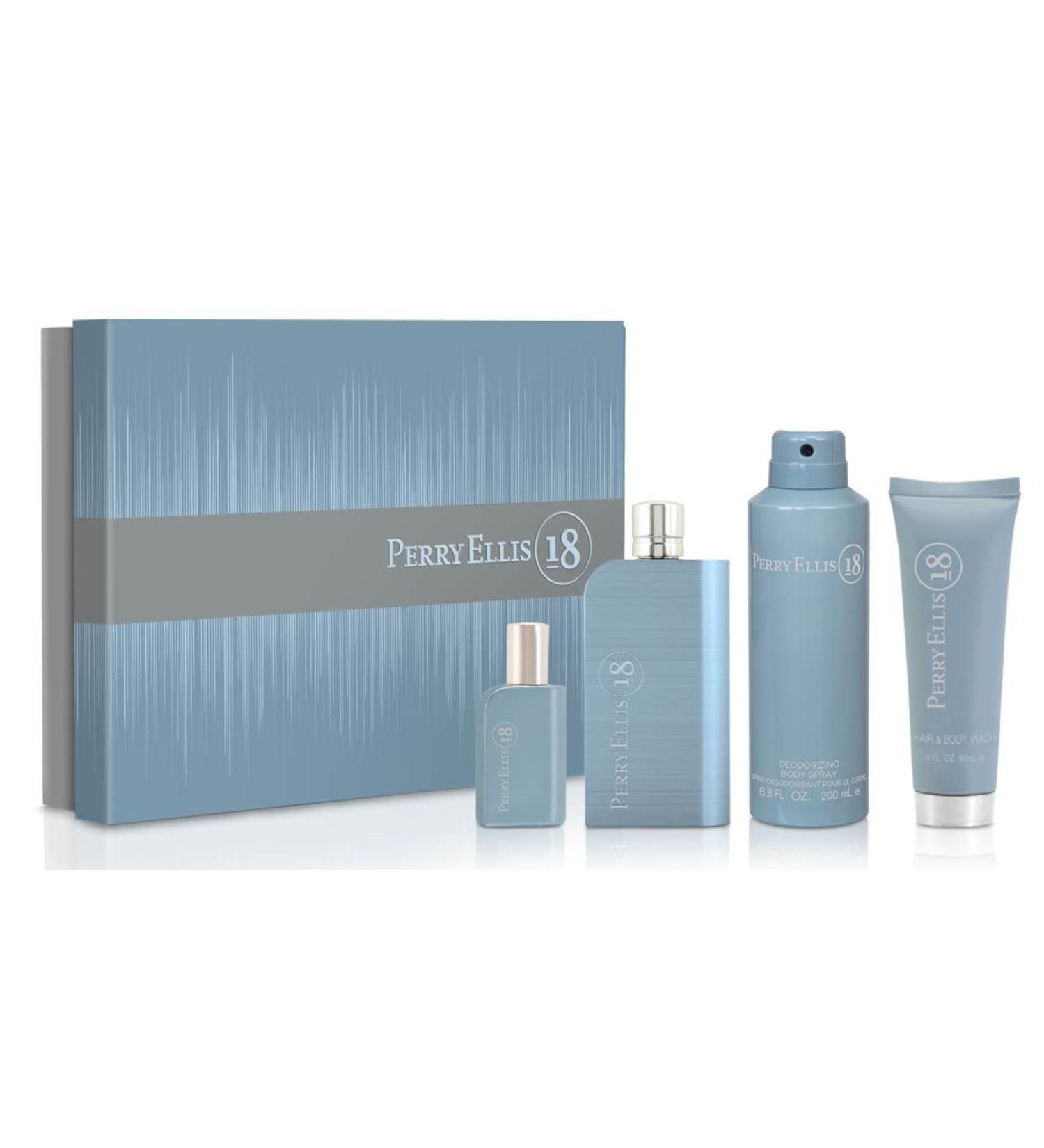 Perry Ellis Perry Ellis 18 Men 4 Pc Gift Set I0098878 - Buy Online on GoSupps.com