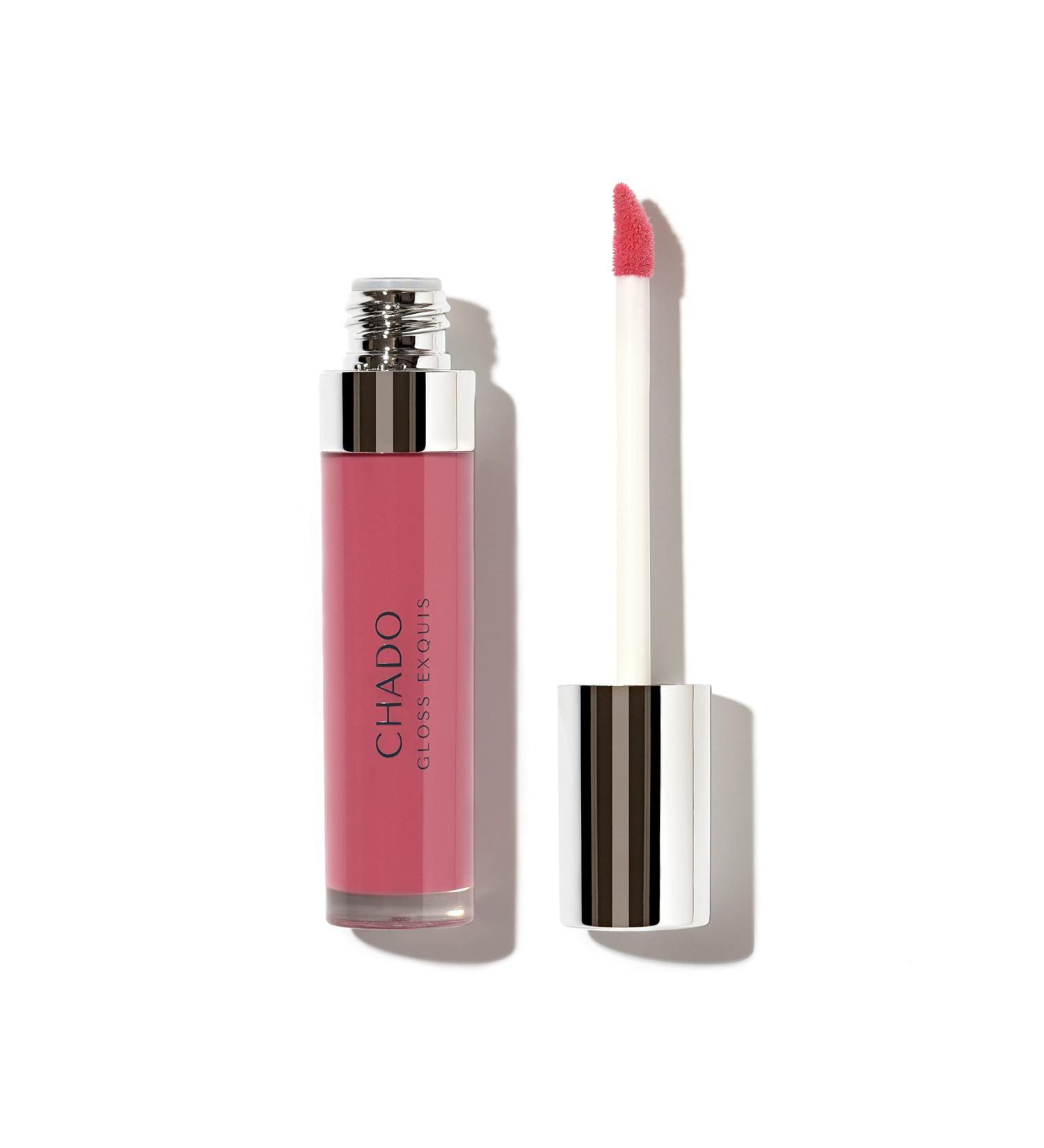 CHADO Gloss Exquis Grenade - Pink Moisturizing Lip Gloss | Non-Sticky High Shine Tinted Lip Glaze | Cruelty Free Paraben & Sulfate Free | Shop Internationally - Buy Online on GoSupps.com