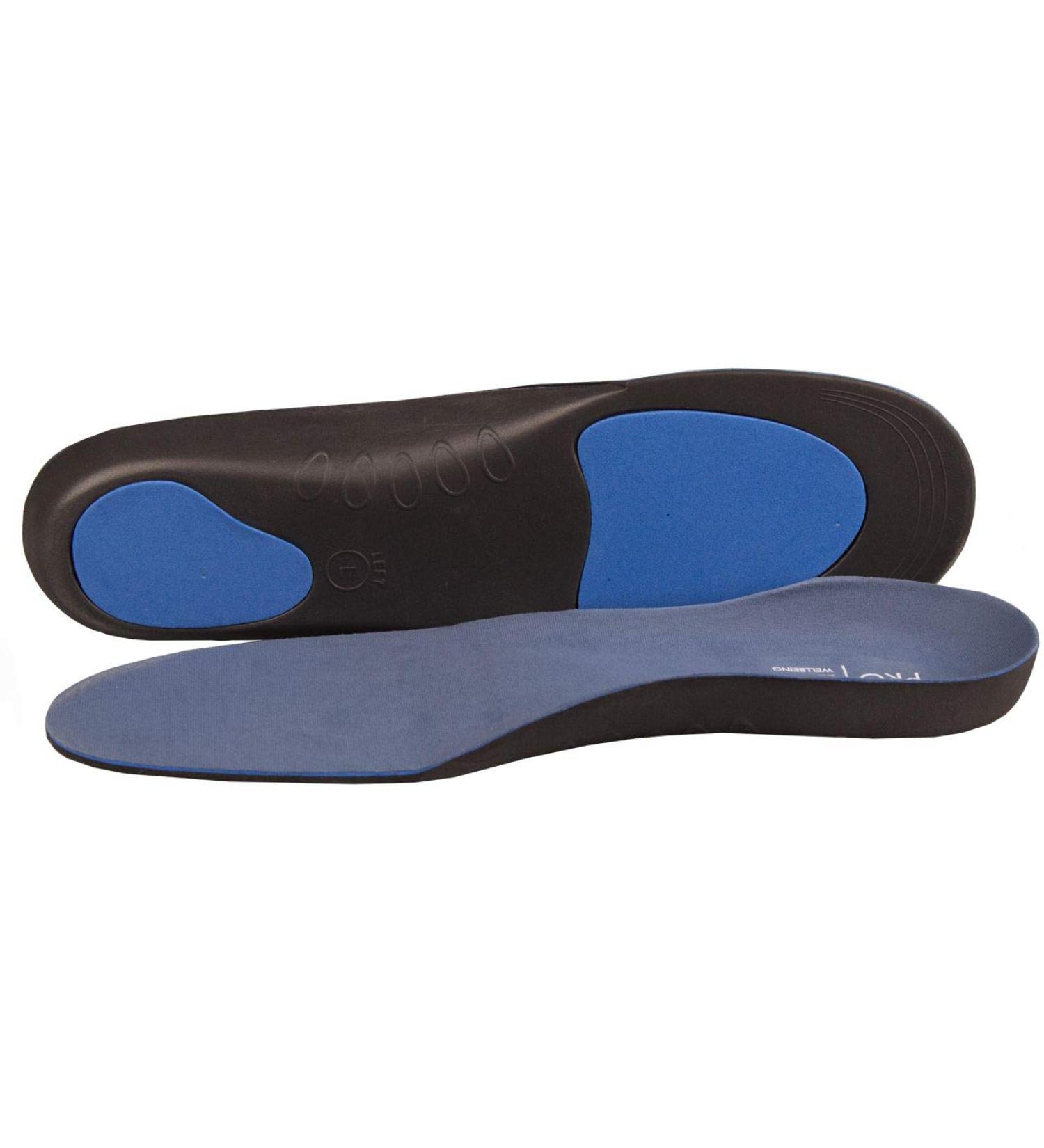 Full Length Orthotic Insoles with Metatarsal pad and Arch Support for Fallen Arches (7-8.5) 7/8.5 UK