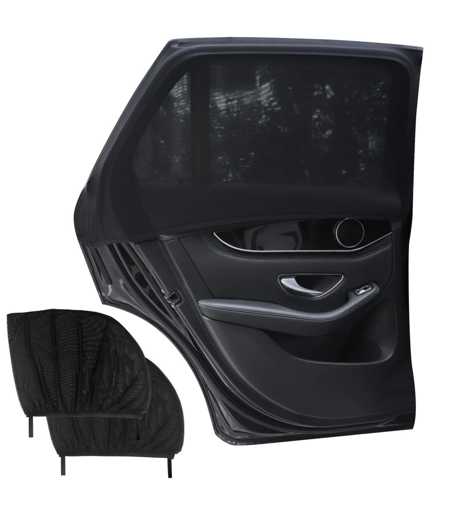 Lechin Sun Shade for Baby - Universal Car Window UV & Heat Protection (2 Pieces L) - Ideal for Passenger Vehicles - Buy Online on GoSupps.com