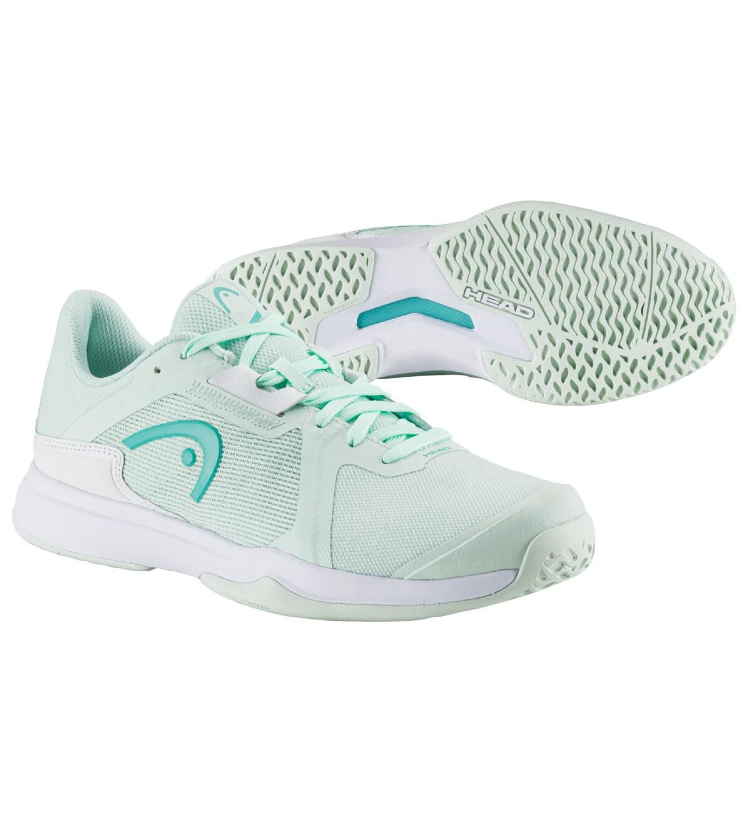 Buy HEAD Women's Sprint Team 3.5 Tennis Shoes - 37 EU Aqua White | International Shipping Available - Buy Online on GoSupps.com