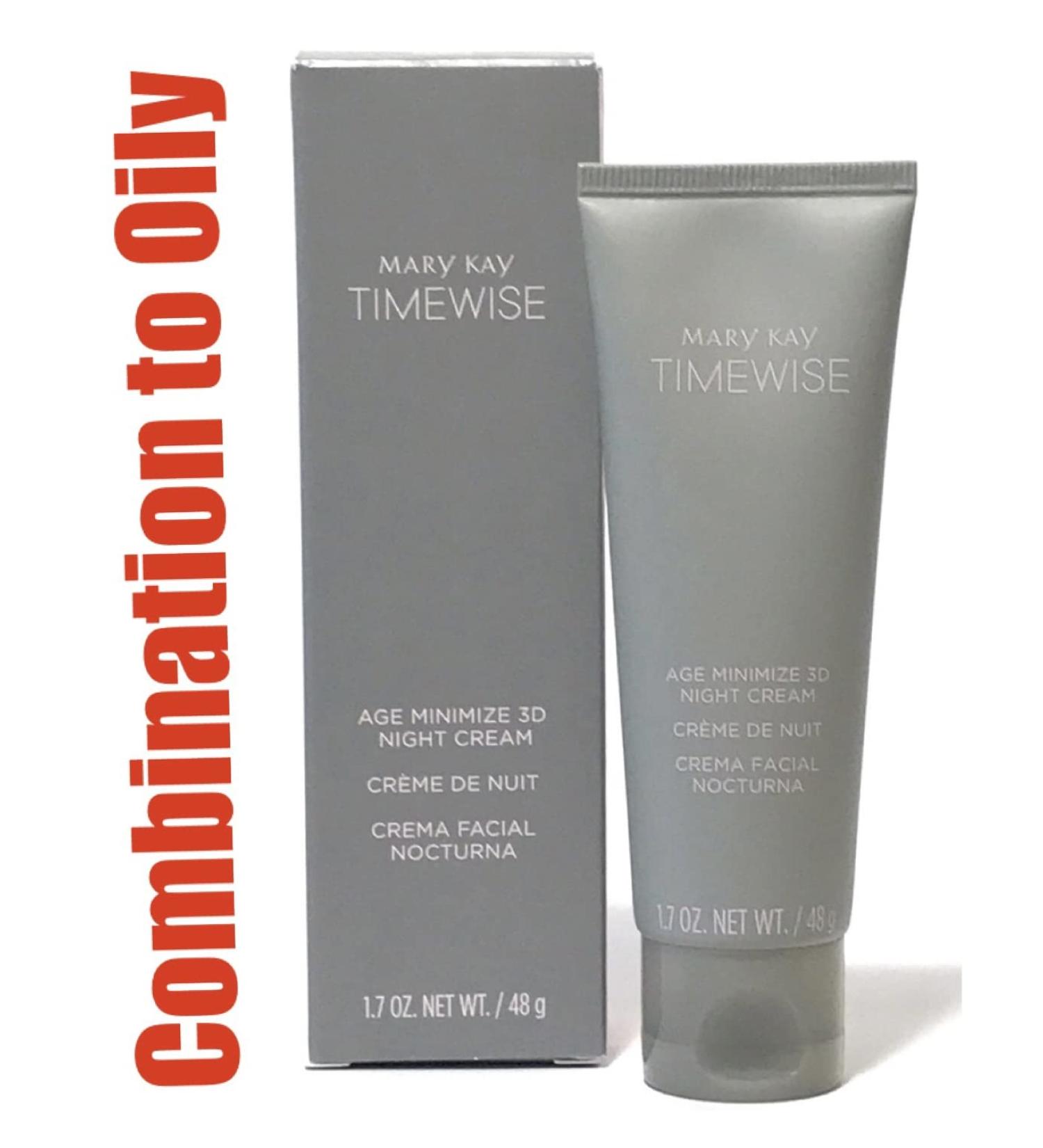 Mary Kay Timewise Age Minimize 3D Night Cream for Combination to Oily Skin - 1.7 oz - Shop Internationally - Buy Online on GoSupps.com