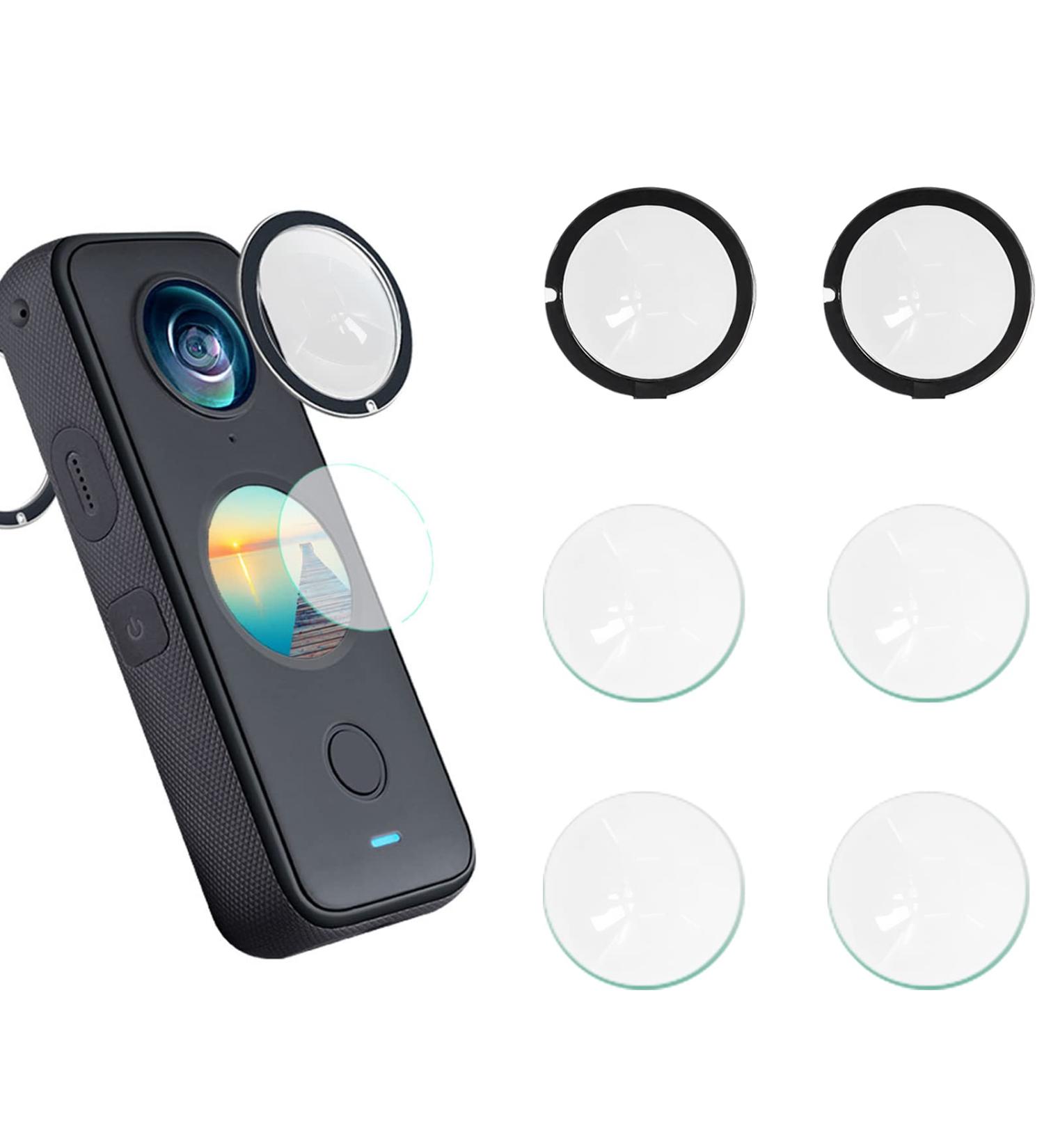 Insta360 ONE X2 Lens Guard & Screen Protector Kit - 2 Lens Guards & 4 Oleophobic Screen Films - Buy Online on GoSupps.com