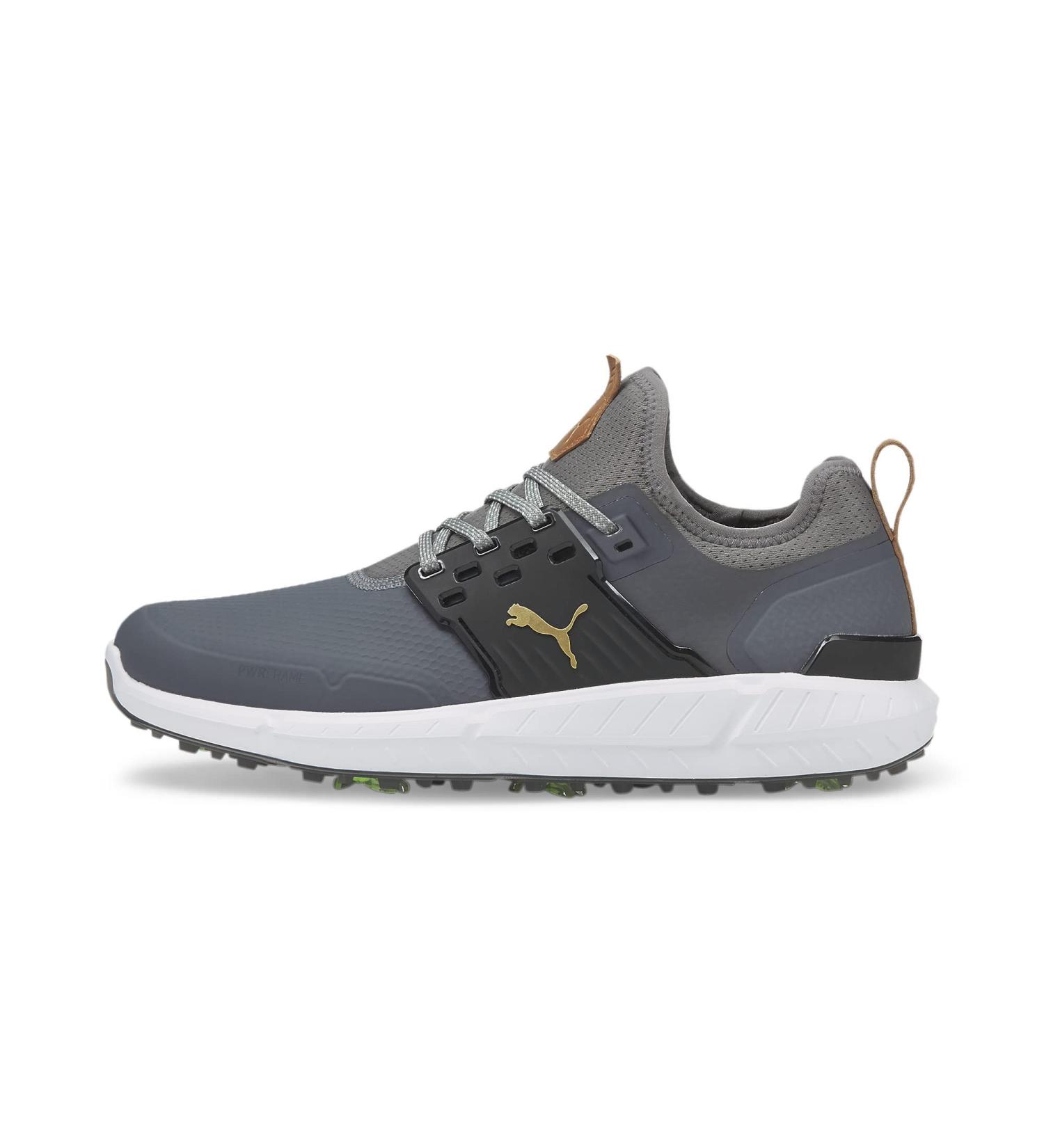 Buy PUMA Men's Ignite Articulate Golf Shoe - 45 EU | Quiet Shade Puma Team Gold Puma Black - International Shipping Available - Buy Online on GoSupps.com
