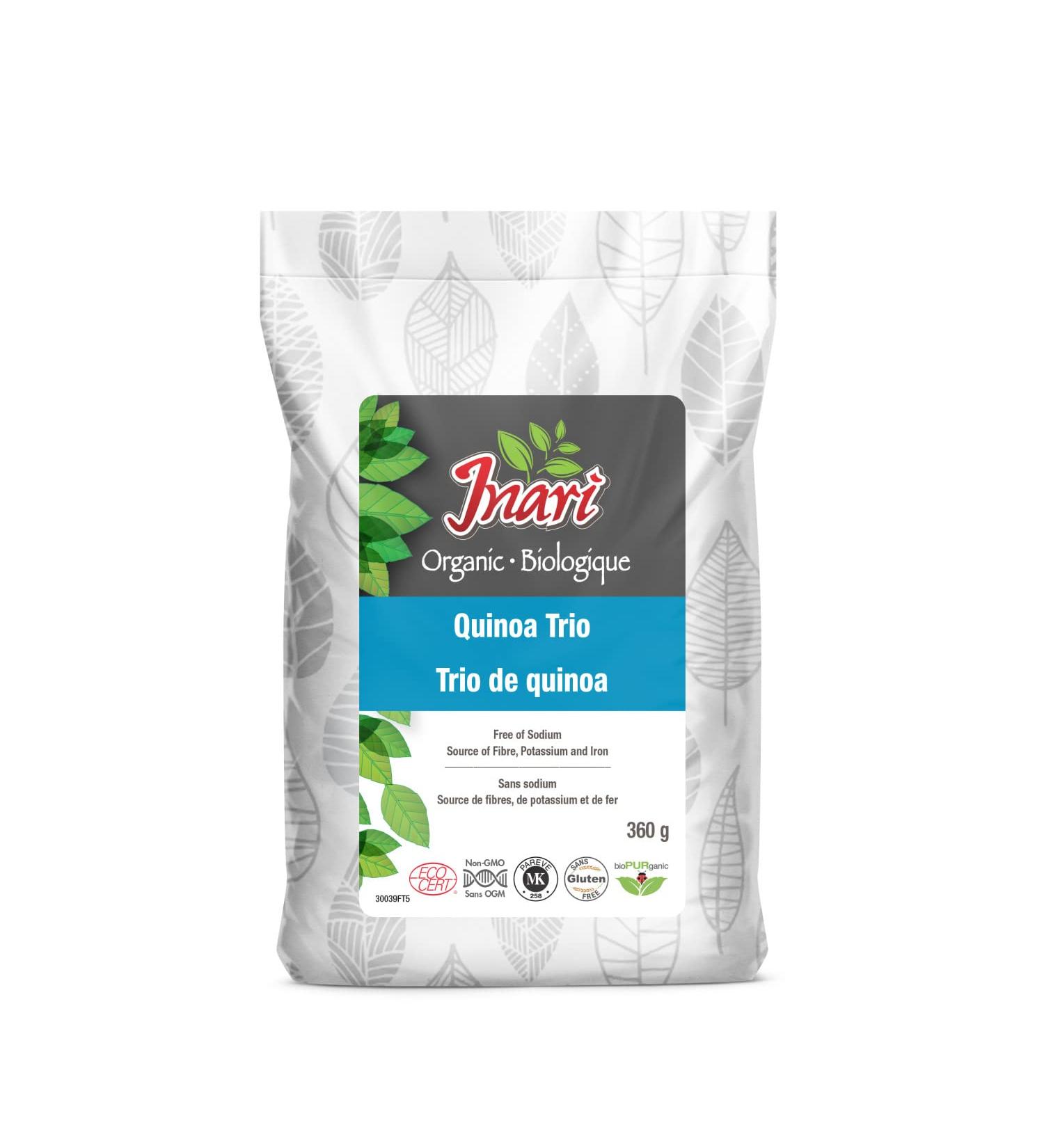 Inari Organic Quinoa Trio 360g - Buy Online on GoSupps.com