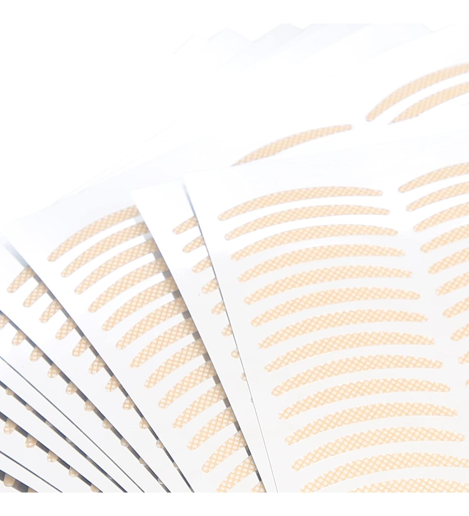 Eyelid Tape 240 Pairs Double Eyelid Tapes Natural Invisible Eyelid Tape Stickers Breathable Invisibility Thin Shape Eye Decoration Makeup Tool Instant Eye Lift Without Surgery for Women Girl - Buy Online on GoSupps.com