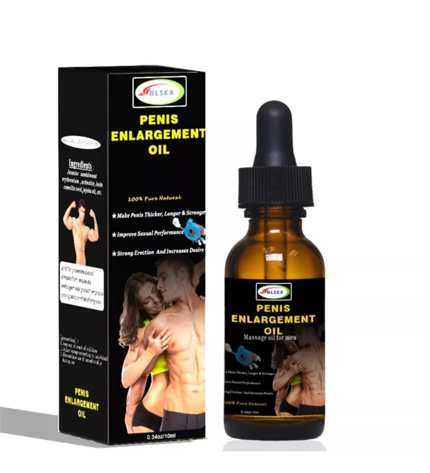 Blsex Male Enlarger Massage Oil 10ML | Fast Growth & Thickness for Men | International Shipping - Buy Online on GoSupps.com