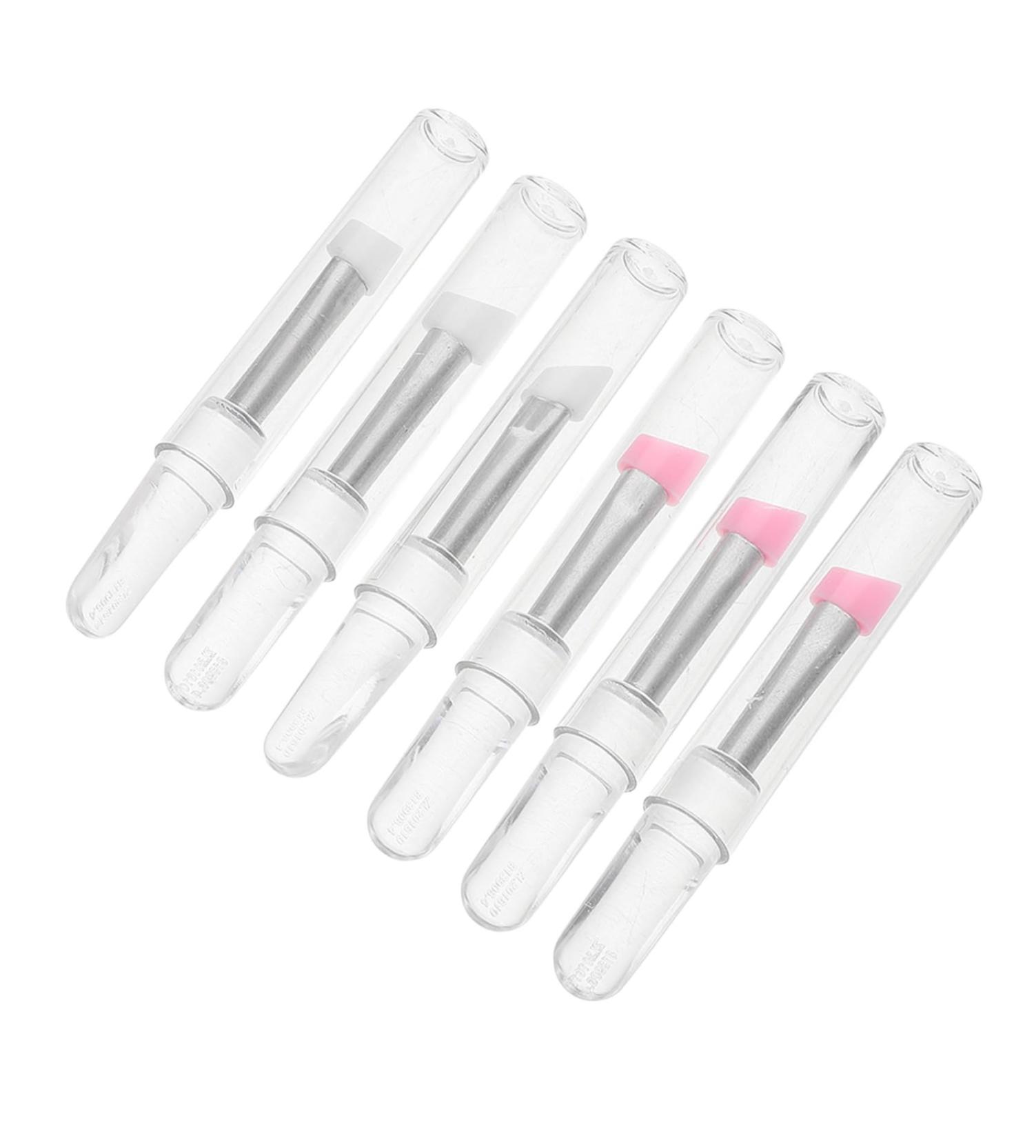 Baluue Perm Mascara Brush Lip Balm Applicator Cream Eyeshadow Brush Small Eyeshadow Brush Eye Cream Plastic - Buy Online on GoSupps.com