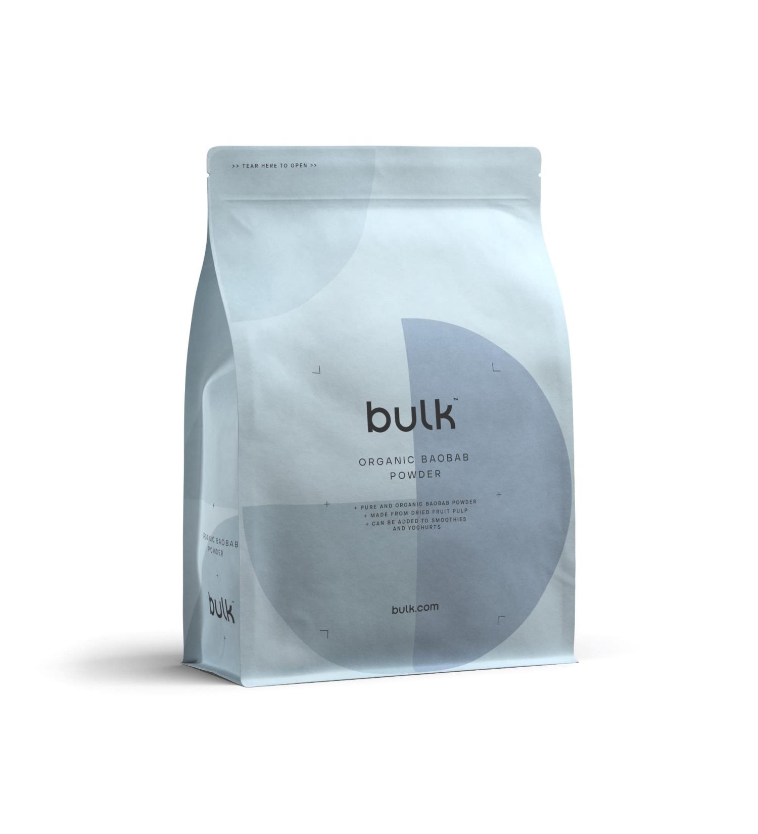 Organic Baobab Powder 500g - Bulk Superfood Supplement - Buy Online on GoSupps.com
