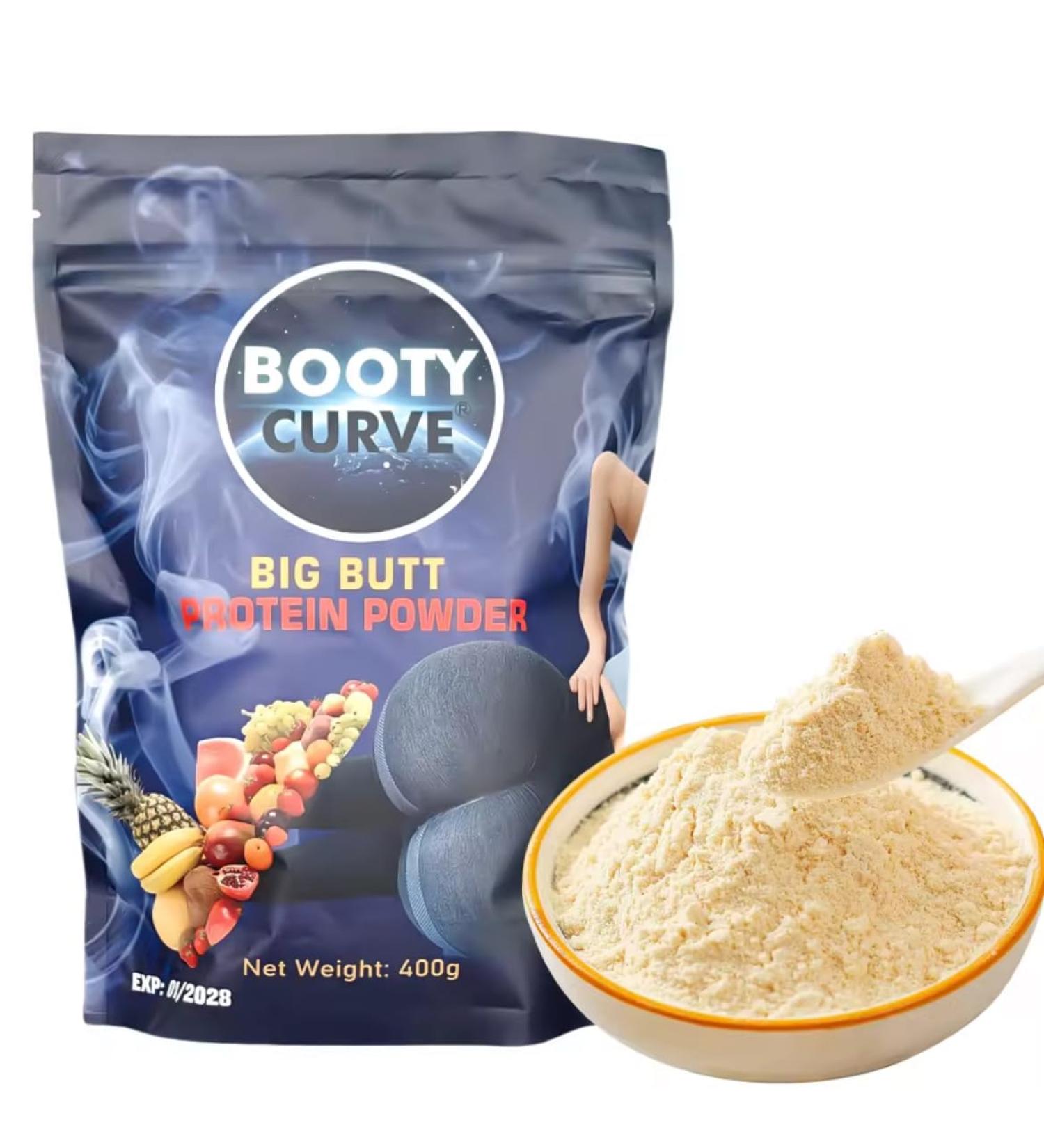 Booty Curve Big Butt Protein Powder 400g Fitness Supplement