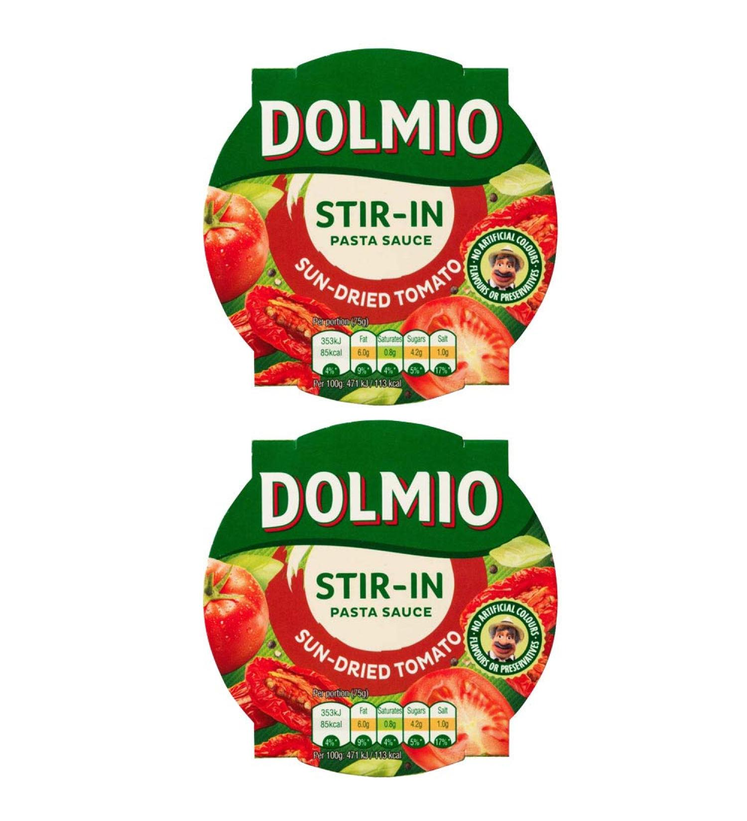  Dolmio Dolmio Pack of 2 sachets of sun-dried tomato sauce 2 x 150 g - Buy Online on GoSupps.com