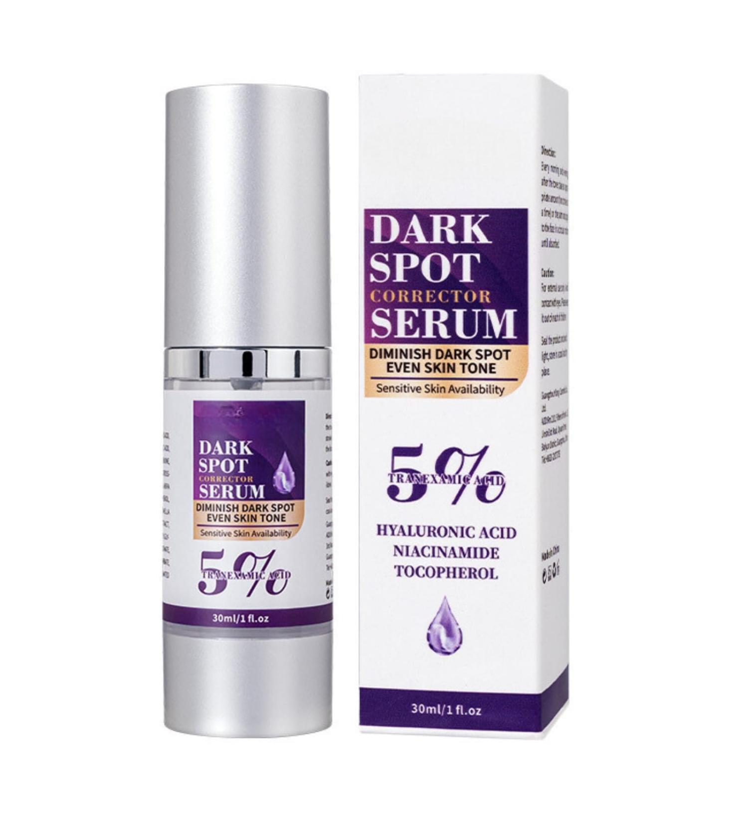 Dark Spot Corrector Serum Niacinamide Serum Brightening Serum Niacinamide+ 5% Tranexamic Acid Hydrating Serum Dark Spot Corrector For Face Age Spot Remover For Face Face Redness Remover - Buy Online on GoSupps.com