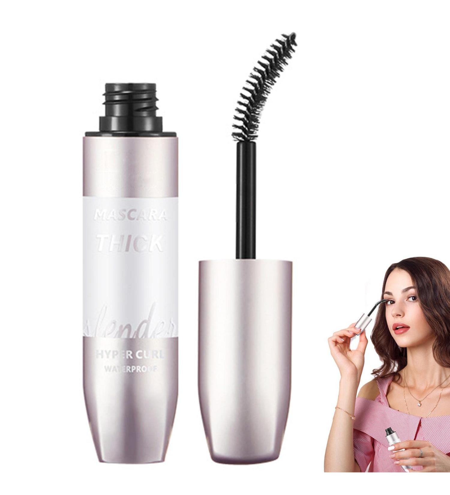 4D Fiber Lash Mascara | Voluminous Makeup Lash Mascara for Makeup Lovers - Easy to Apply Naturally Longer & More Attractive Lashes for Family Friends Colleagues Coffee - Buy Online on GoSupps.com