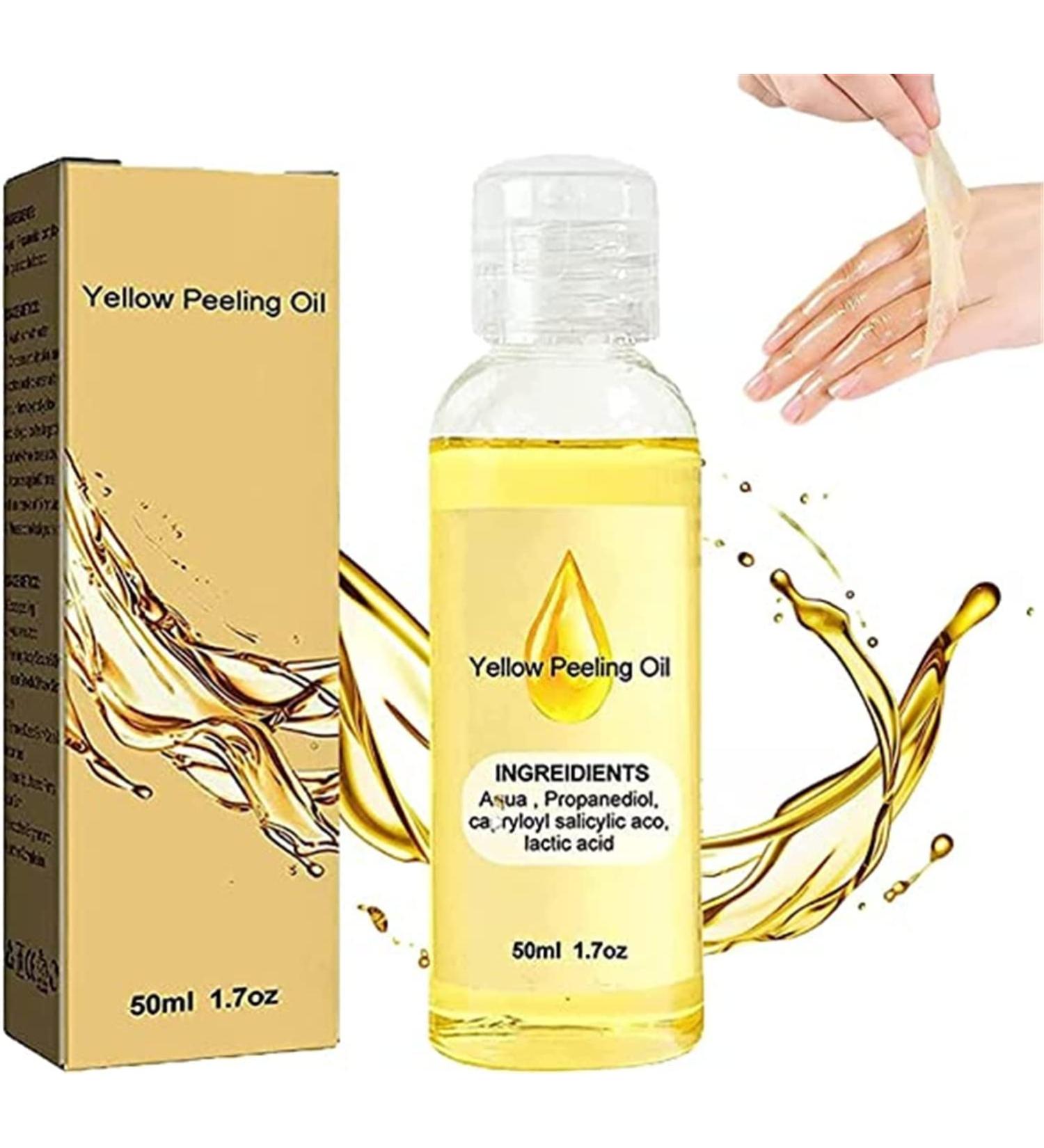  RUCRAK 1 pcs Olf Body Exfoliate Peeling Oil Old Yellow Peeling Oil Old Natural Spot Yellow Peeling Oil Make Your Skin Smoother - Buy Online on GoSupps.com