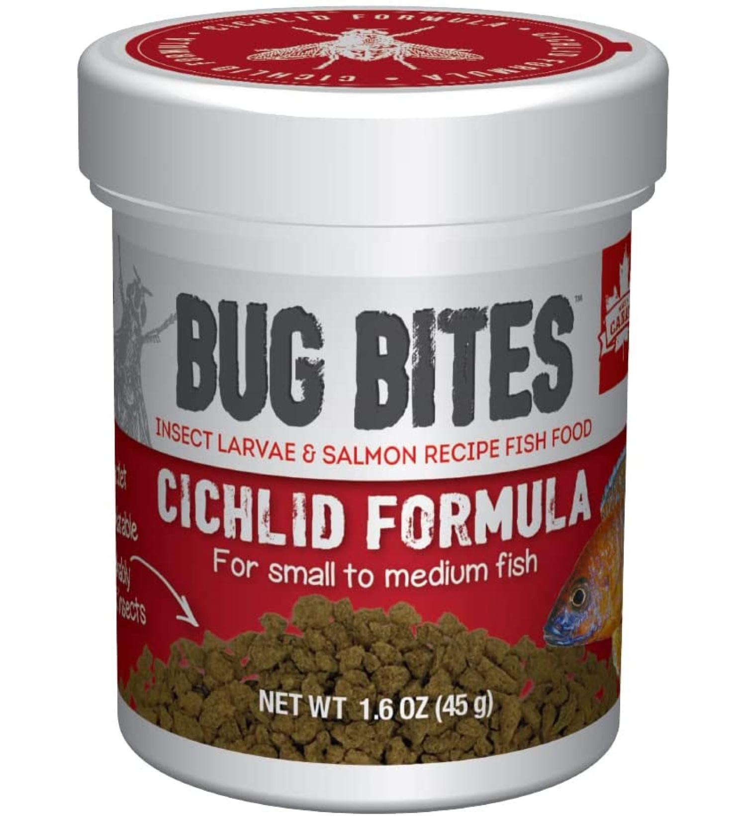 Fluval Bug Bites Cichlid Fish Food - Buy Online on GoSupps.com