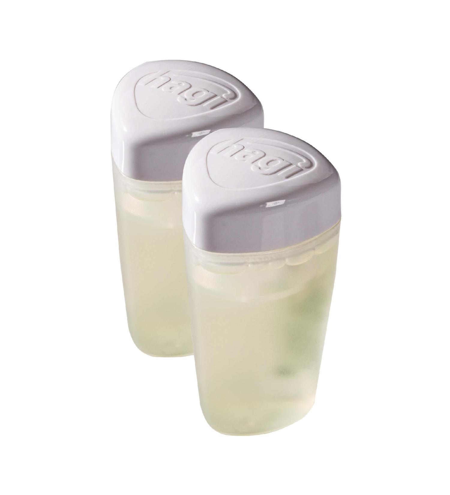 Hagi Hand Disinfection Foam - 2-Pack Refill for Mini Foam Dispenser (60 ml) | Pleasantly Fragrant & Effective Sanitizer - Buy Online on GoSupps.com