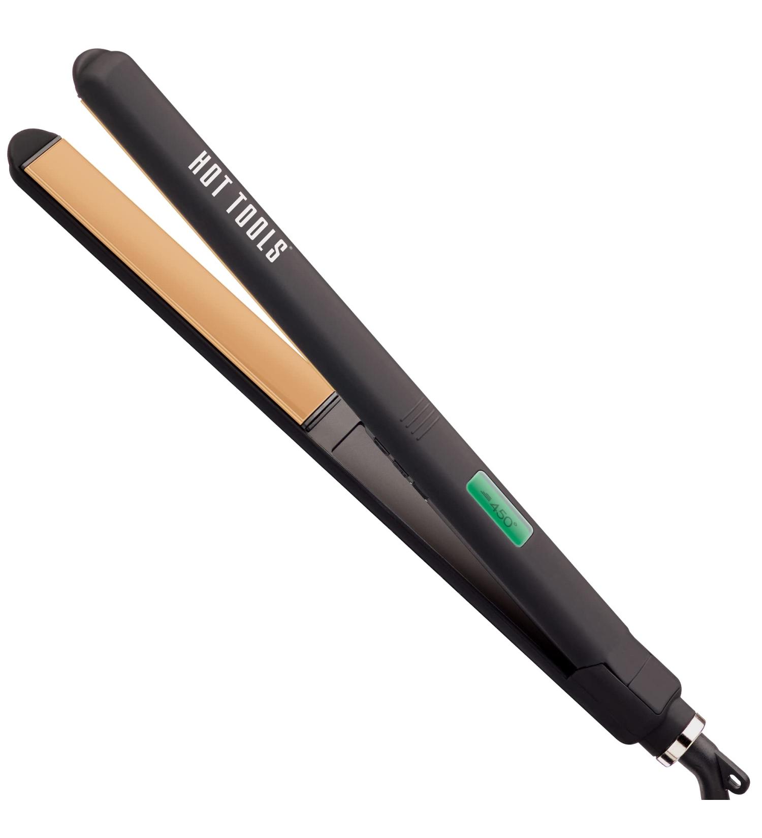 Hot Tools Nano Ceramic Digital Flat Iron with Extra-long Plates 1 Inch - Buy Online on GoSupps.com