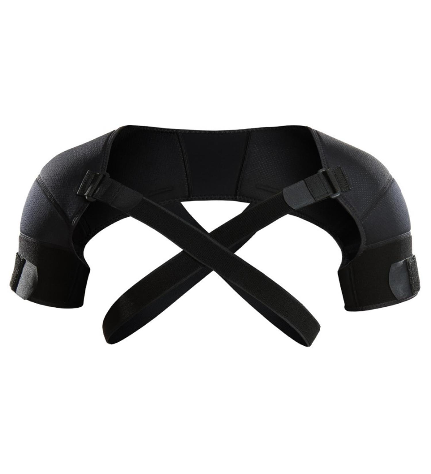 Goowafur Double Shoulder Support - Elastic Compression Bandage for Women | Comfortable Shoulder Wrap & Protection | Ideal for Sports & Activities - Buy Online on GoSupps.com