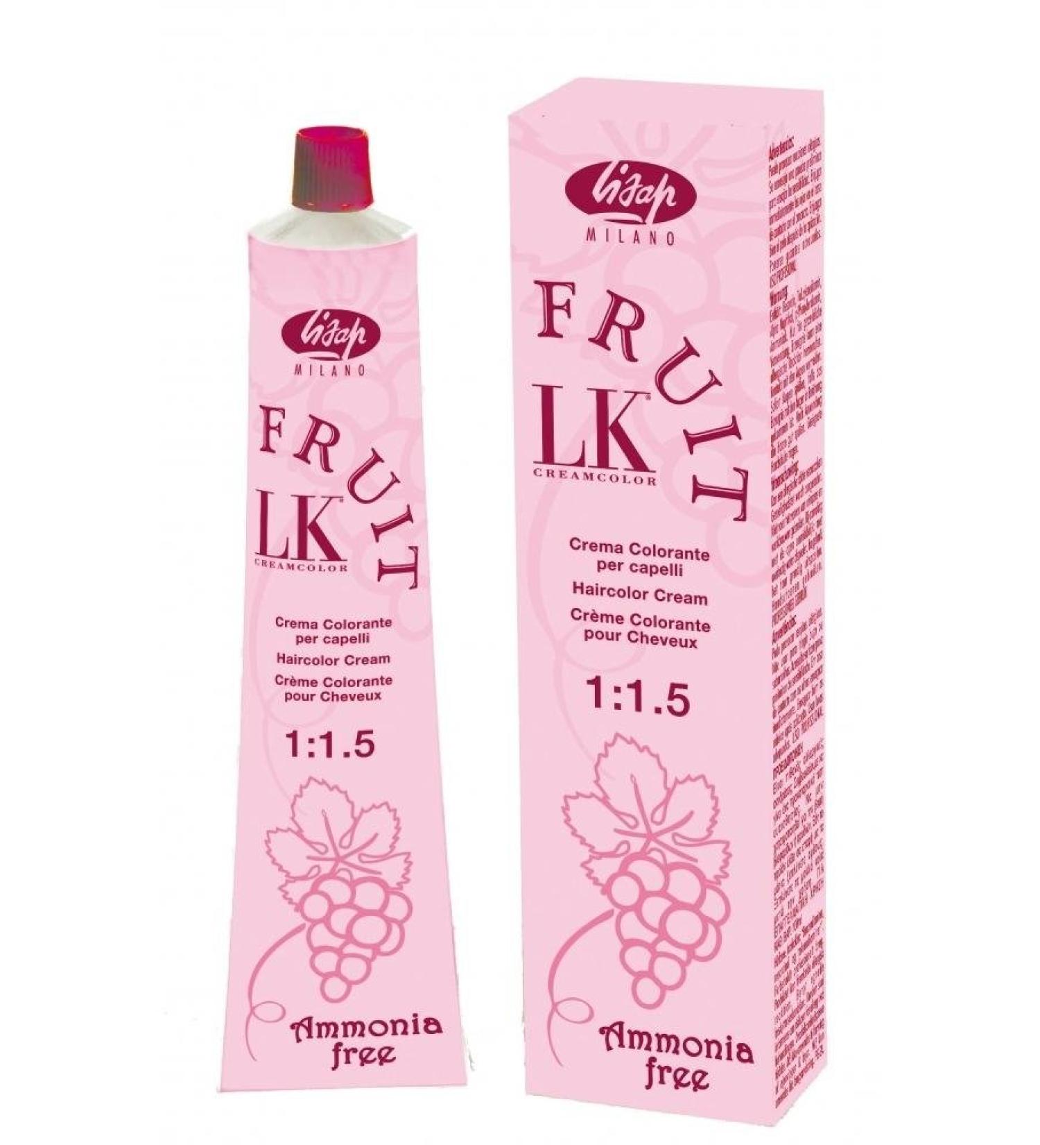Lisap Hair and Scalp Care (Colour S/Amonia 6/55) 100 ml.