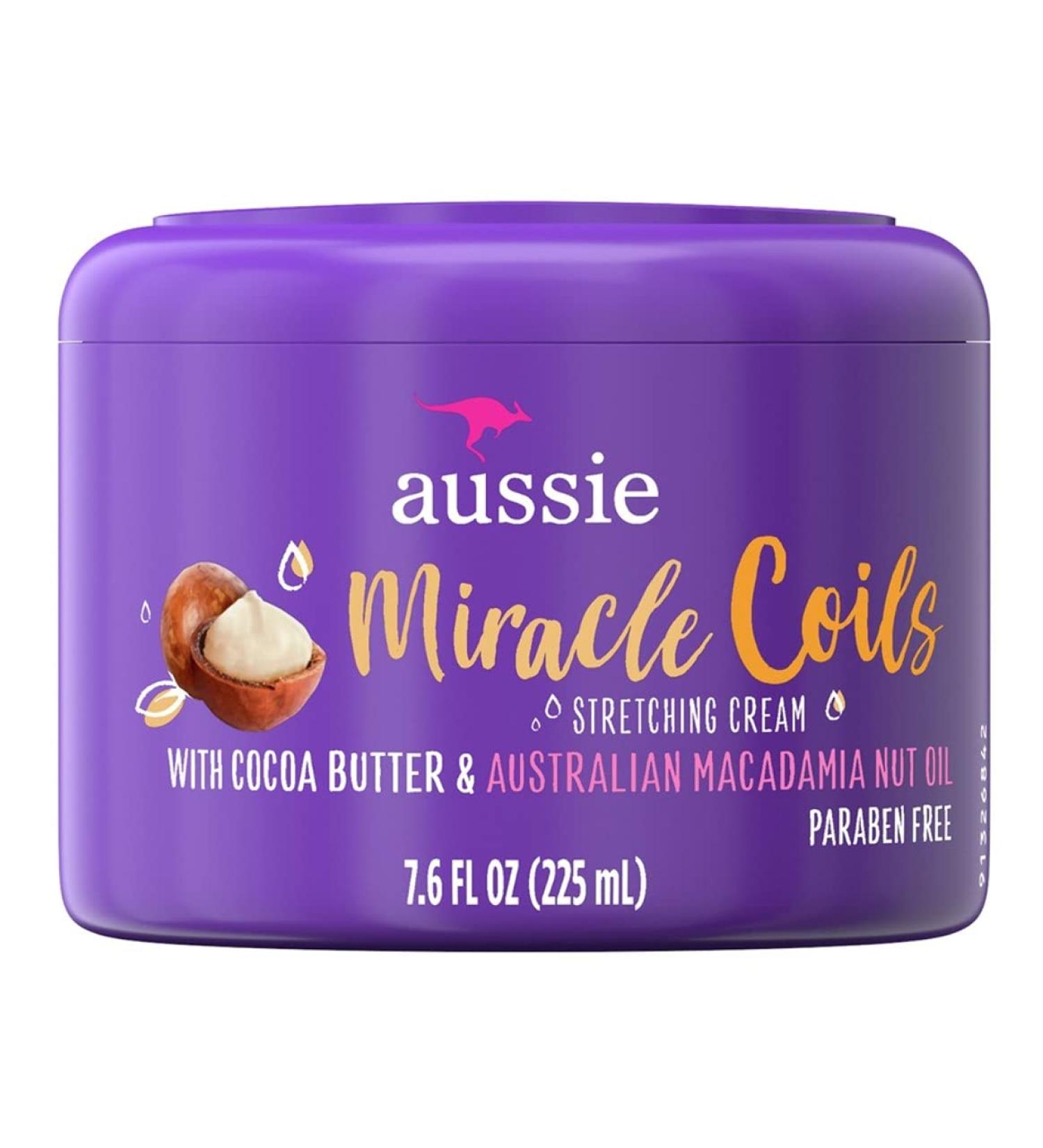 Aussie Miracle Coils Stretching Cream 7.6oz Jar (225ml) - Pack of 2 - Buy Online on GoSupps.com