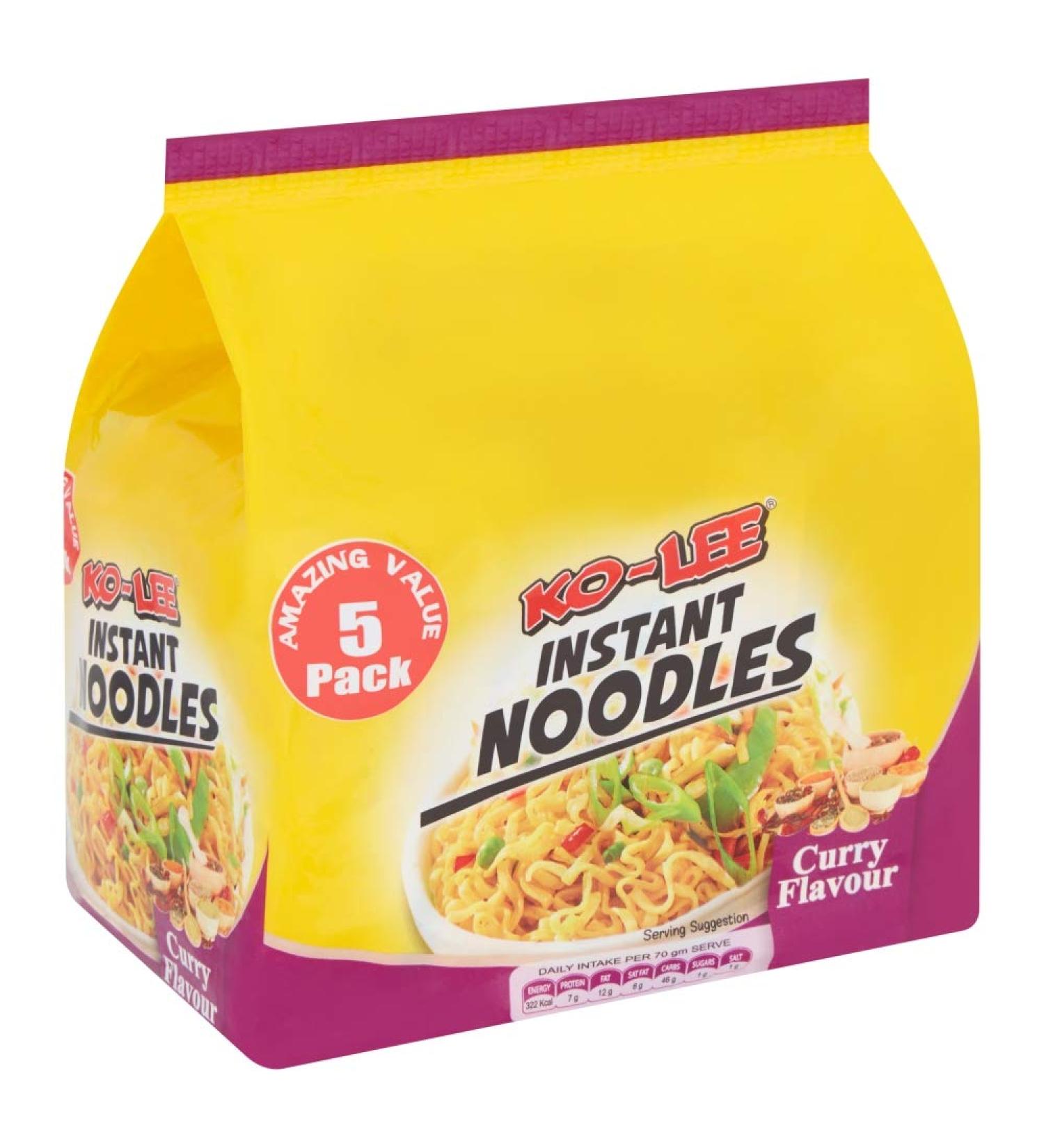 Ko-Lee Instant Noodles Curry Flavour 350g