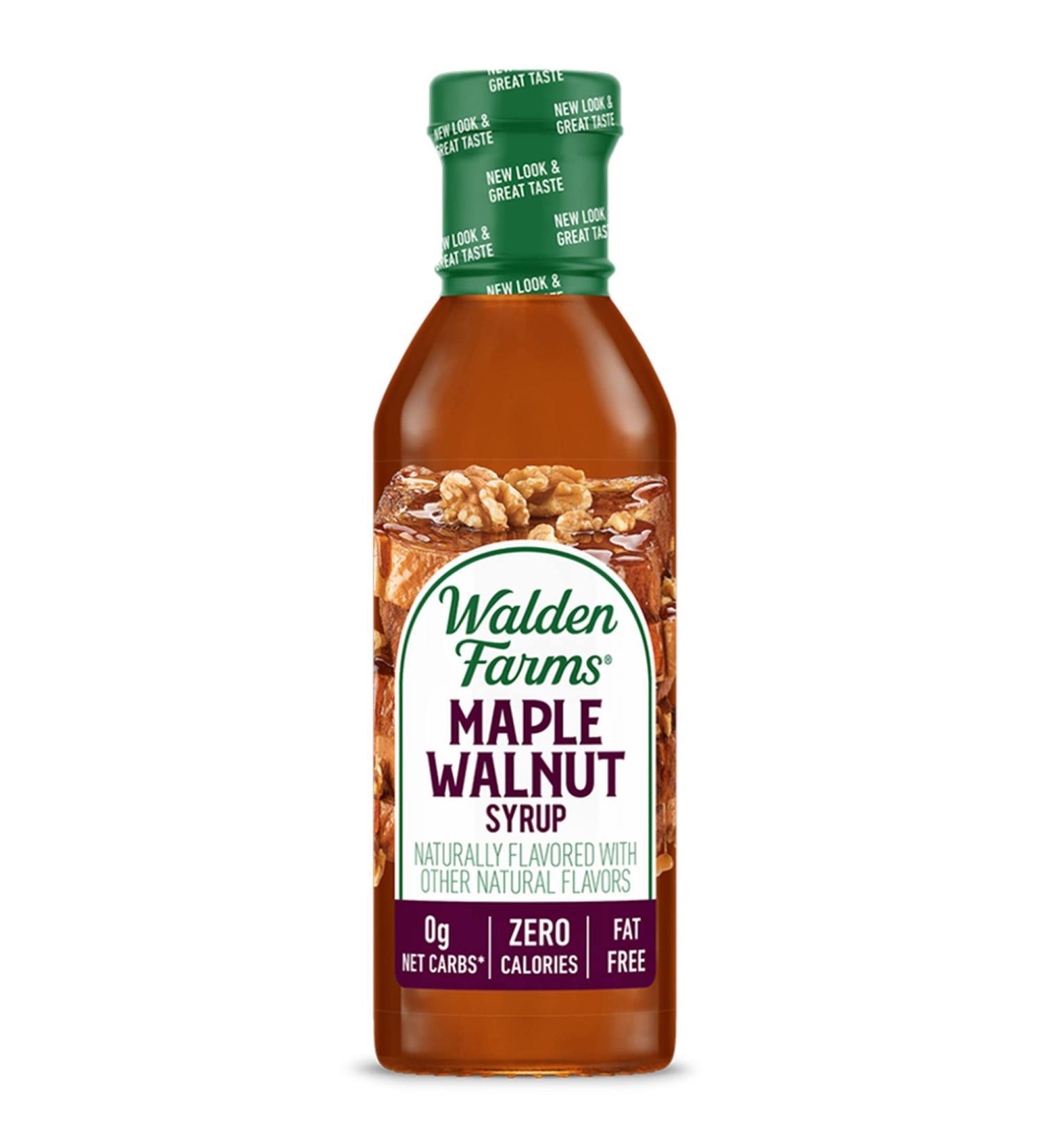Buy Walden Farms Maple Walnut Syrup 12 fl oz - Zero Calorie, Sugar-Free Treat - Buy Online on GoSupps.com