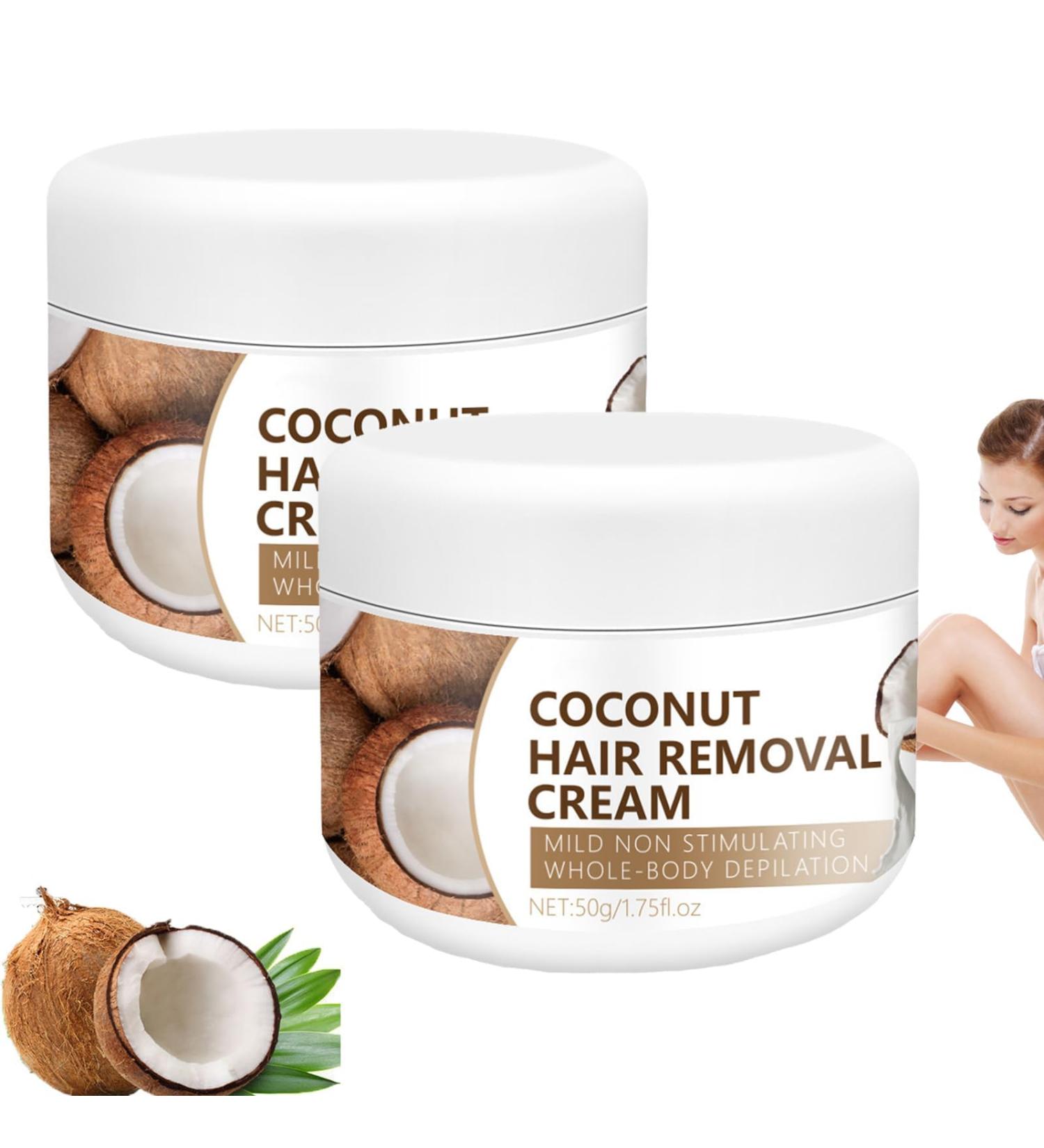 Cr me d pilatoire la Noix de Coco cr me d pilatoire pour Le Visage et Les l vres cr me d pilatoire hydratante Longue dur e pour Le Corps Le Visage et Tous Les Types de Peau - Buy Online on GoSupps.com