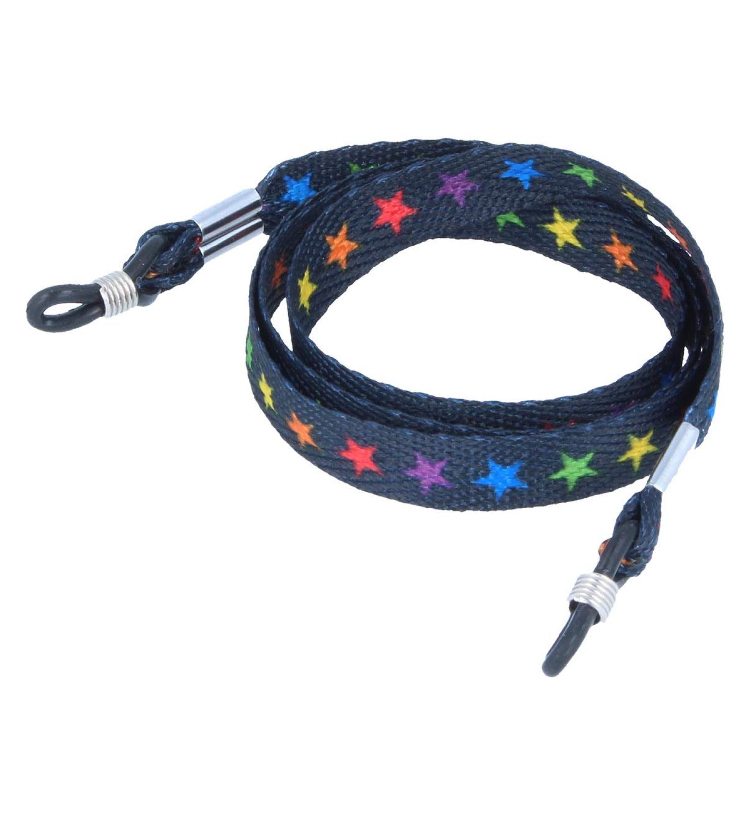 Paule & Knopf flat wide glasses cord / strap in star design