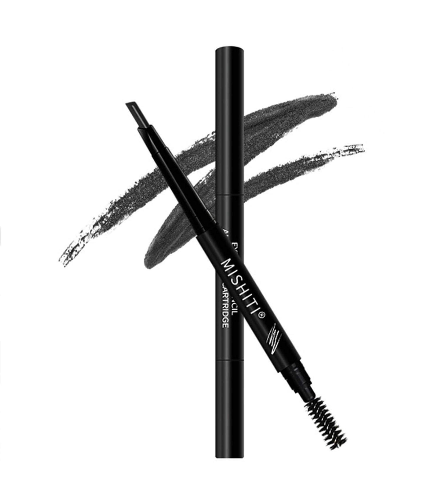 Beginner Eyebrow Eyebrow Long Rotation Automatic Pencil Brush Eyeshadow 50 Sent Items (C One Size) 1 count (Pack of 1) C - Buy Online on GoSupps.com