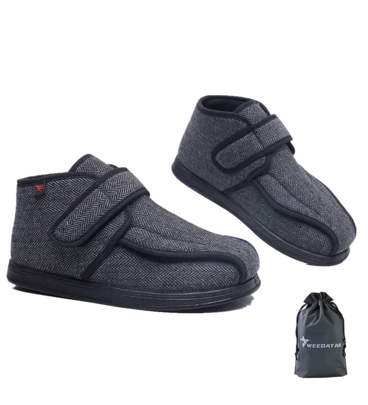 WEEOATAR Post-Op Shoe | Adjustable Medical Recovery Boot for Foot Surgery Broken Toes Stress Fractures & Bunions - Warm & Comfortable (Grey L 10.24in - Buy Online on GoSupps.com