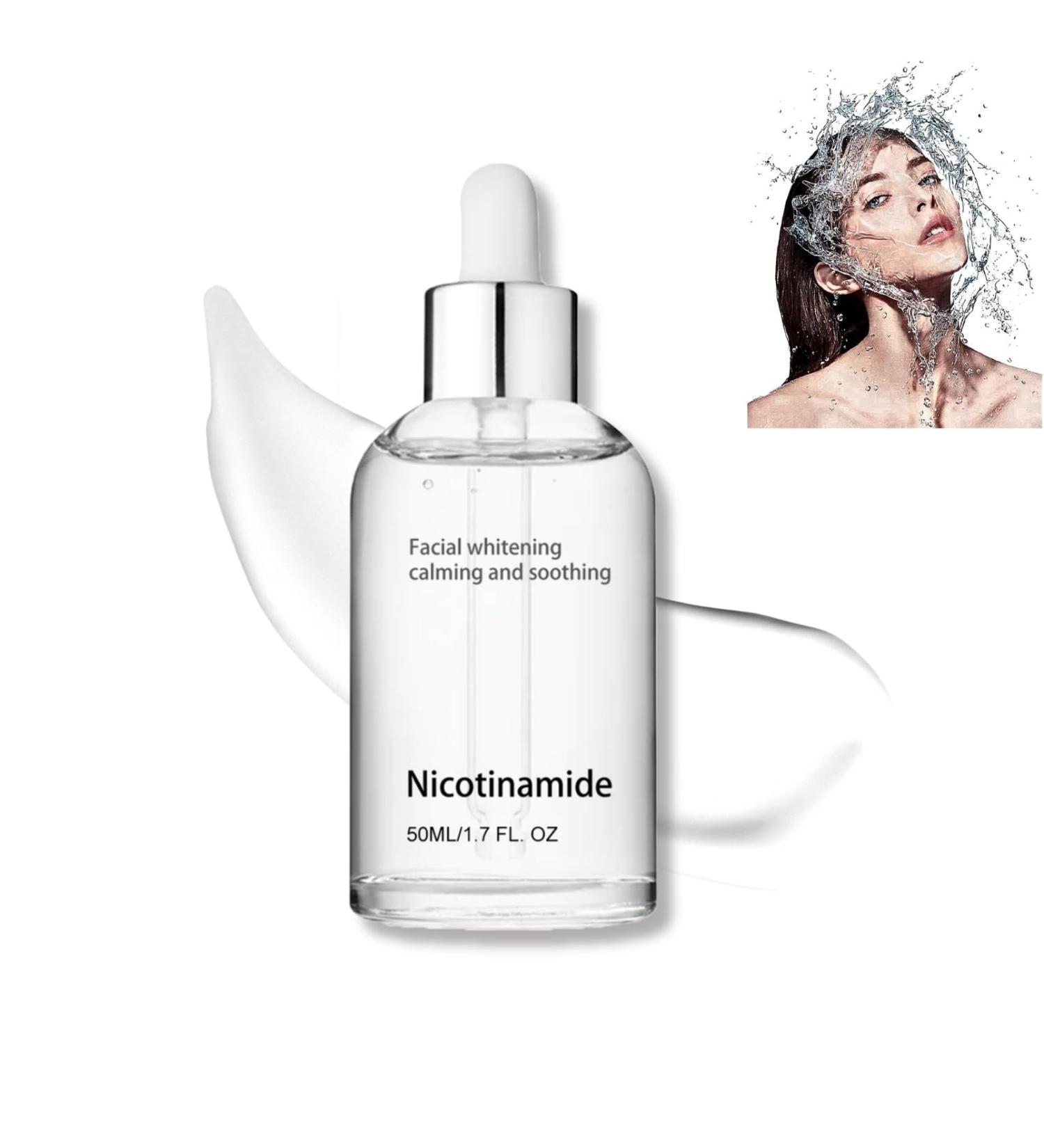 Tongyend Niacinamide Face Serums Niacinamide Serum Pore Minimizer & Brightening Facial Essence With Hyaluronic Acid Moisturiser For Acne Scar Lightening Skin Rehydration Pore Refinement and Soothing - Buy Online on GoSupps.com