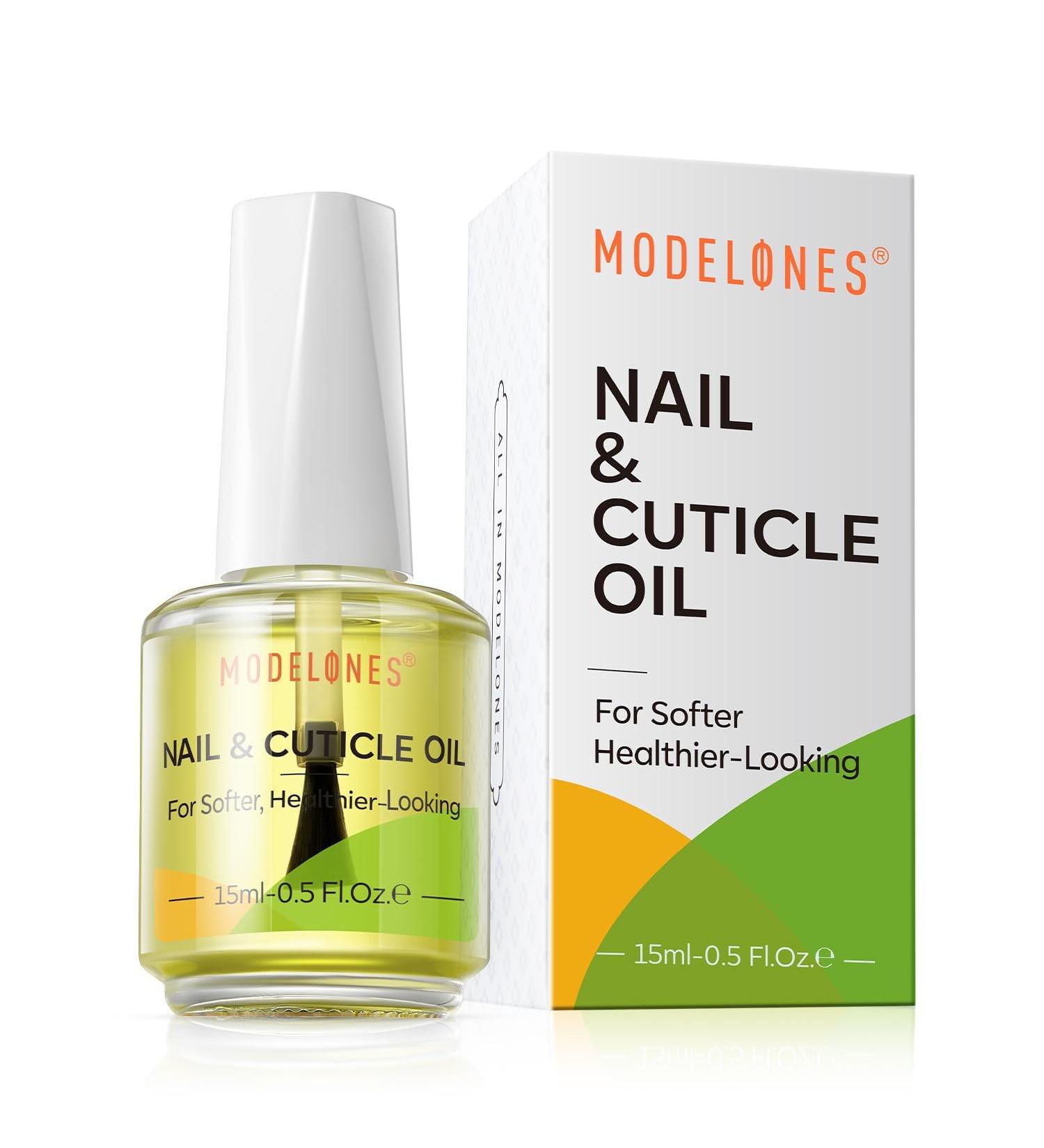 Modelones Cuticle Oil 15ml Nail & Cuticle Care Strengthener Oil Vitamin E + B Cuticle Revitalizing Oil for Nail Growth and Gel Nail Polish - Buy Online on GoSupps.com