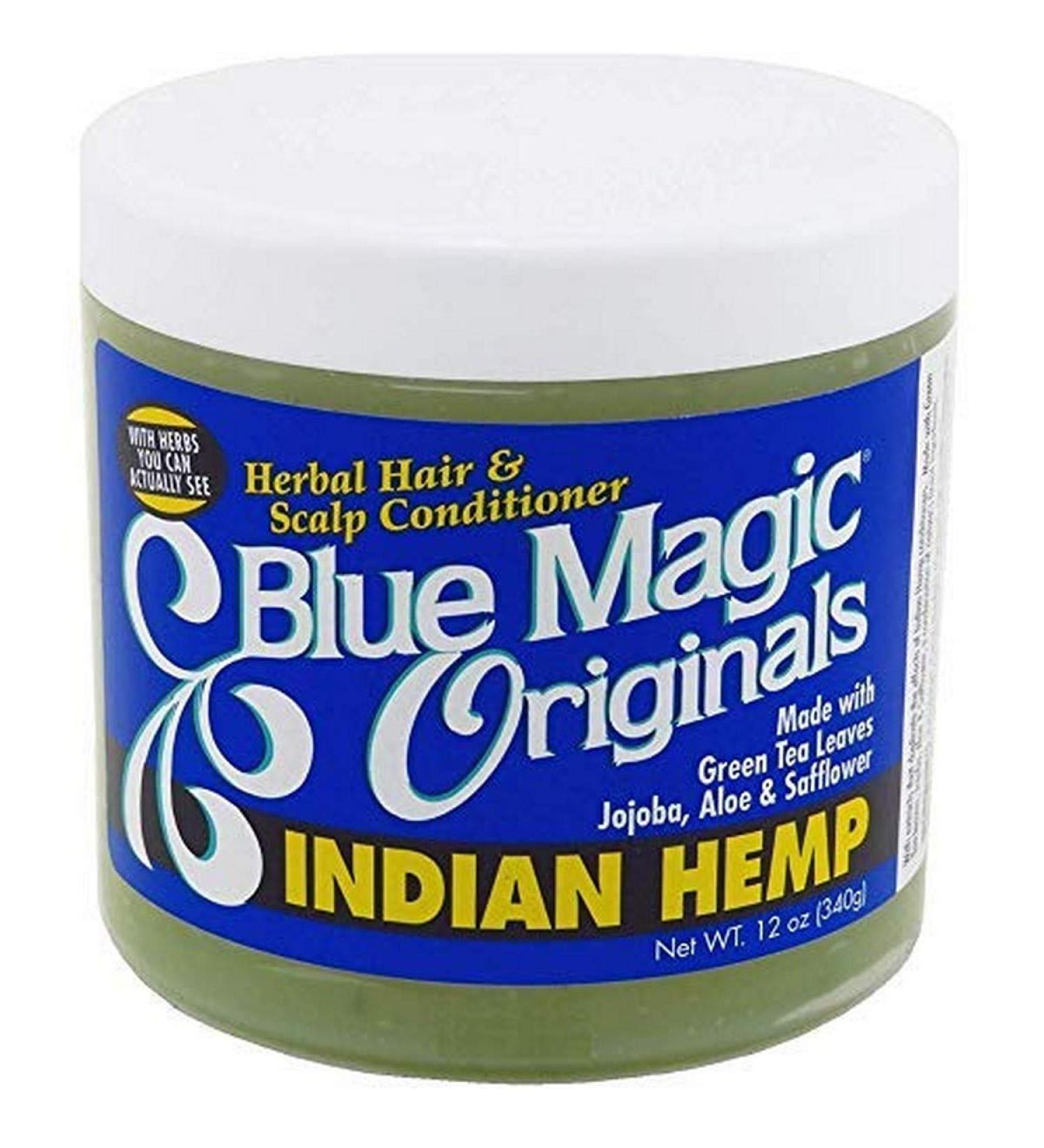 Blue Magic Indian Hemp Conditioner  12 Ounce (BLMIND)